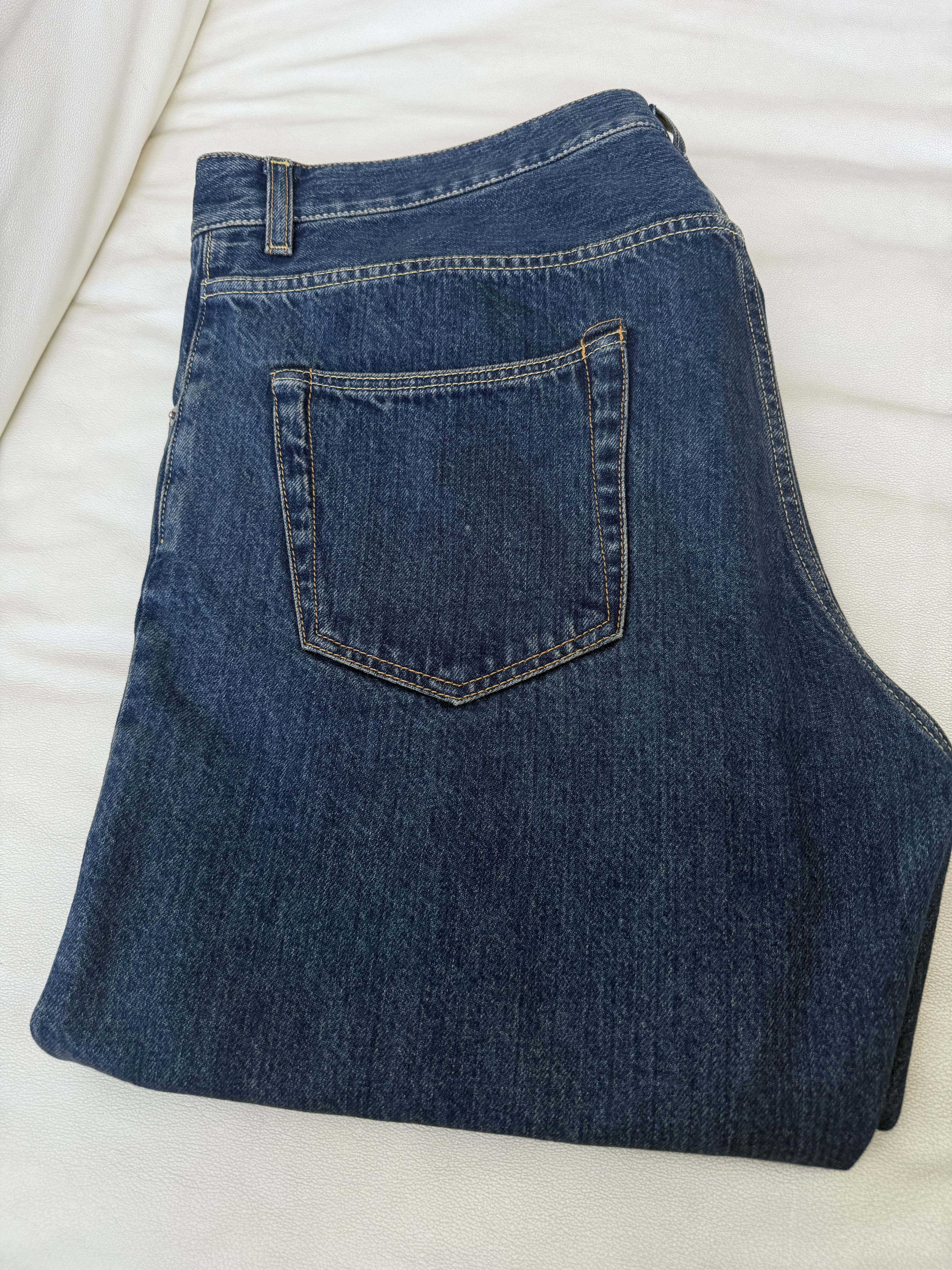 Anglo-Italian Anglo-Italian Denim Dark Wash Mk. I Size US 35 - 9 Thumbnail