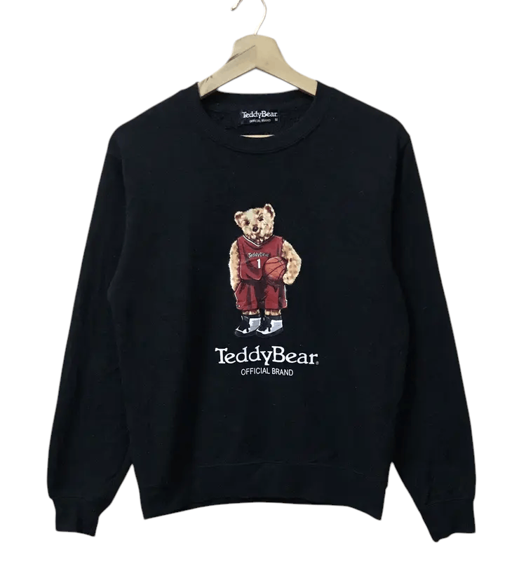 Japanese Brand Teddy Bear Official Brand Sweatshirts Size US M / EU 48-50 / 2 - 1 Thumbnail