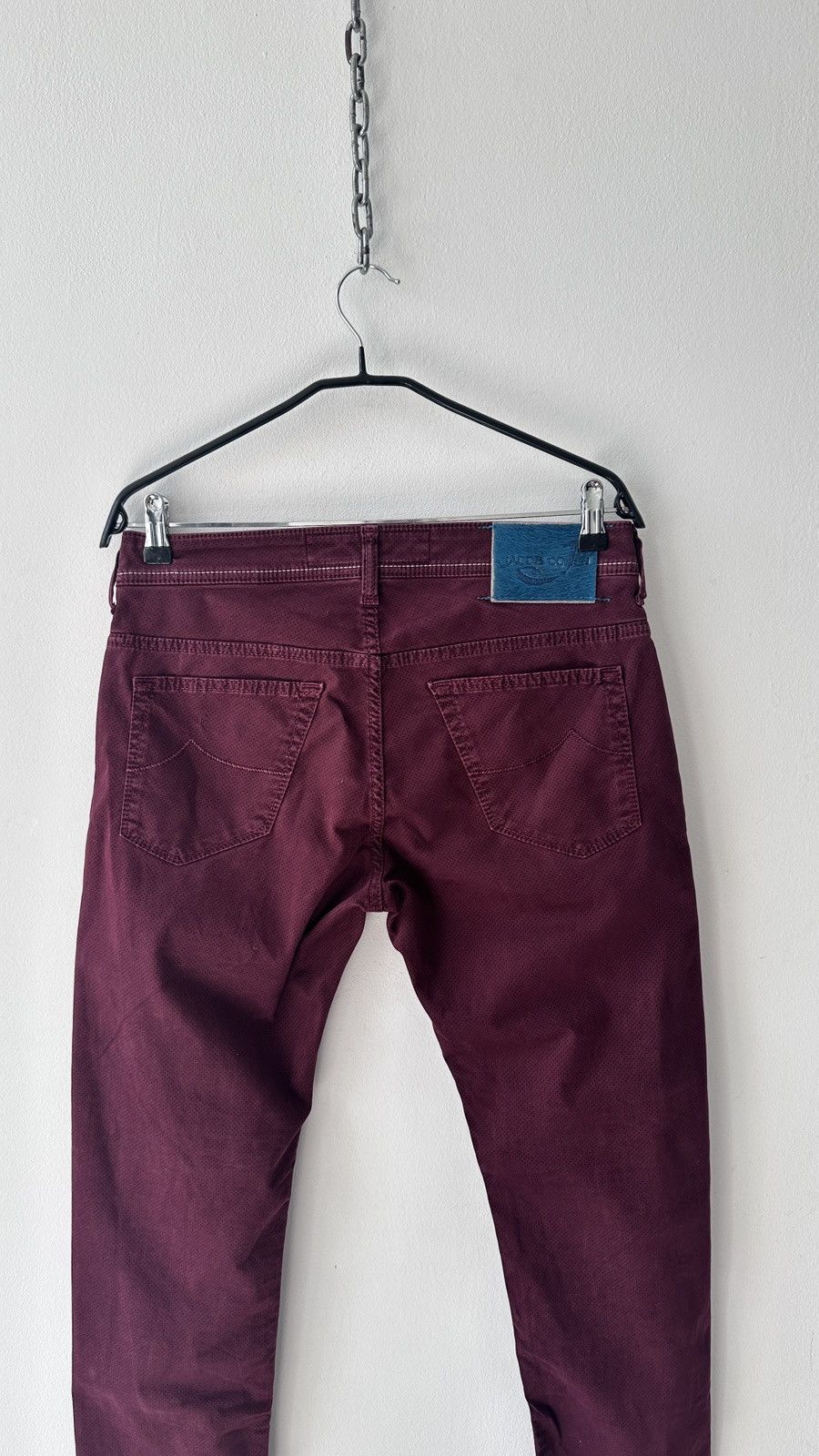 Jacob Cohen Jacob Cohen 613 Comfort Trousers Chinos Micro Pattern Sz 32 Size US 32 / EU 48 - 9 Thumbnail