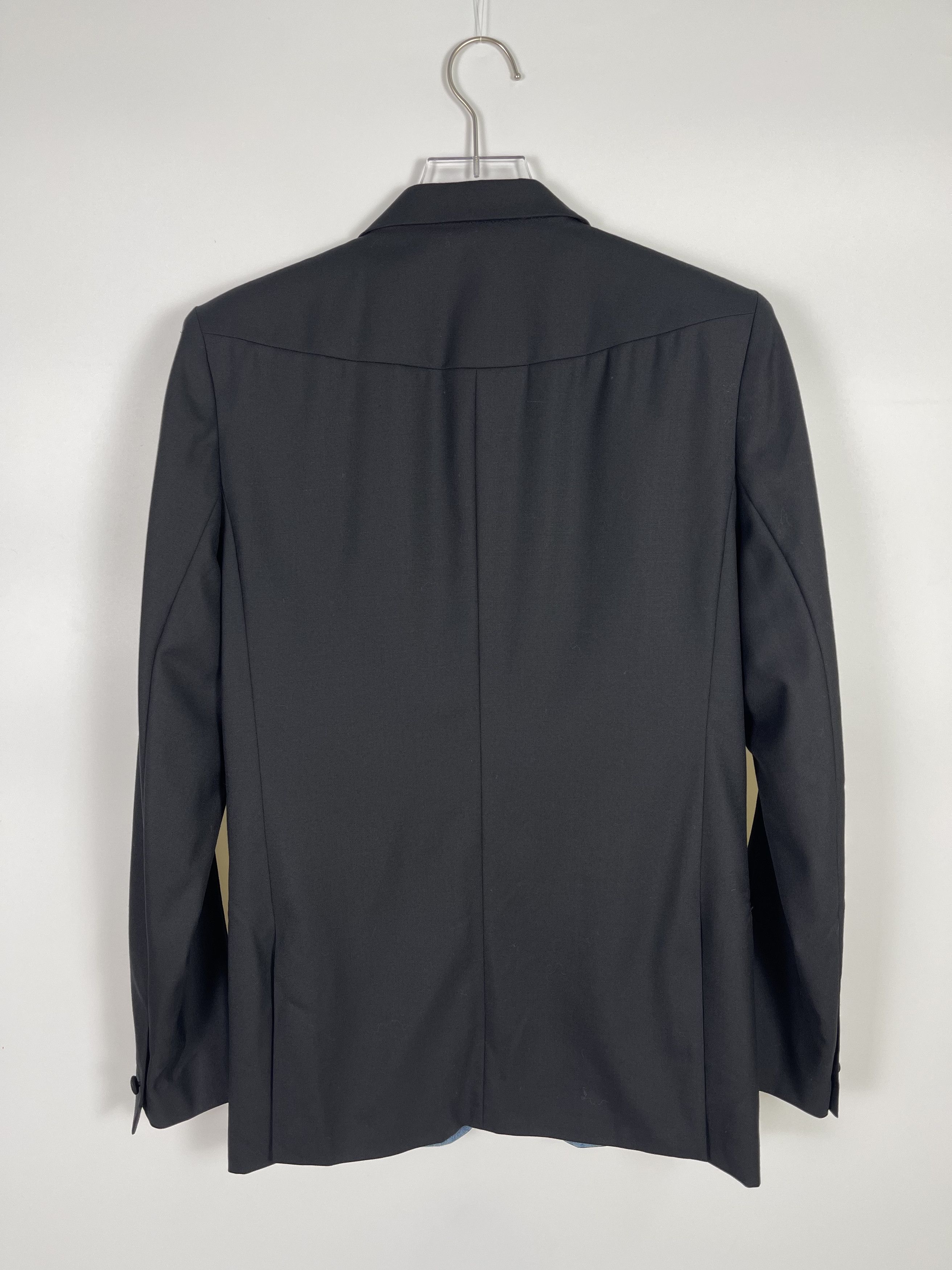Maison MIHARA YASUHIRO MIHARA YASUHIRO Tailored Hybrid Denim Wool Jacket Size US S / EU 44-46 / 1 - 3 Thumbnail