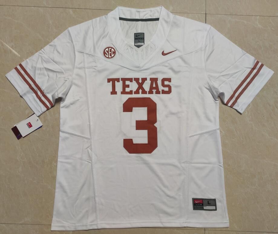 Other Men's Texas Longhorns #3 Quinn Ewers Jersey Size US M / EU 48-50 / 2 - 3 Thumbnail