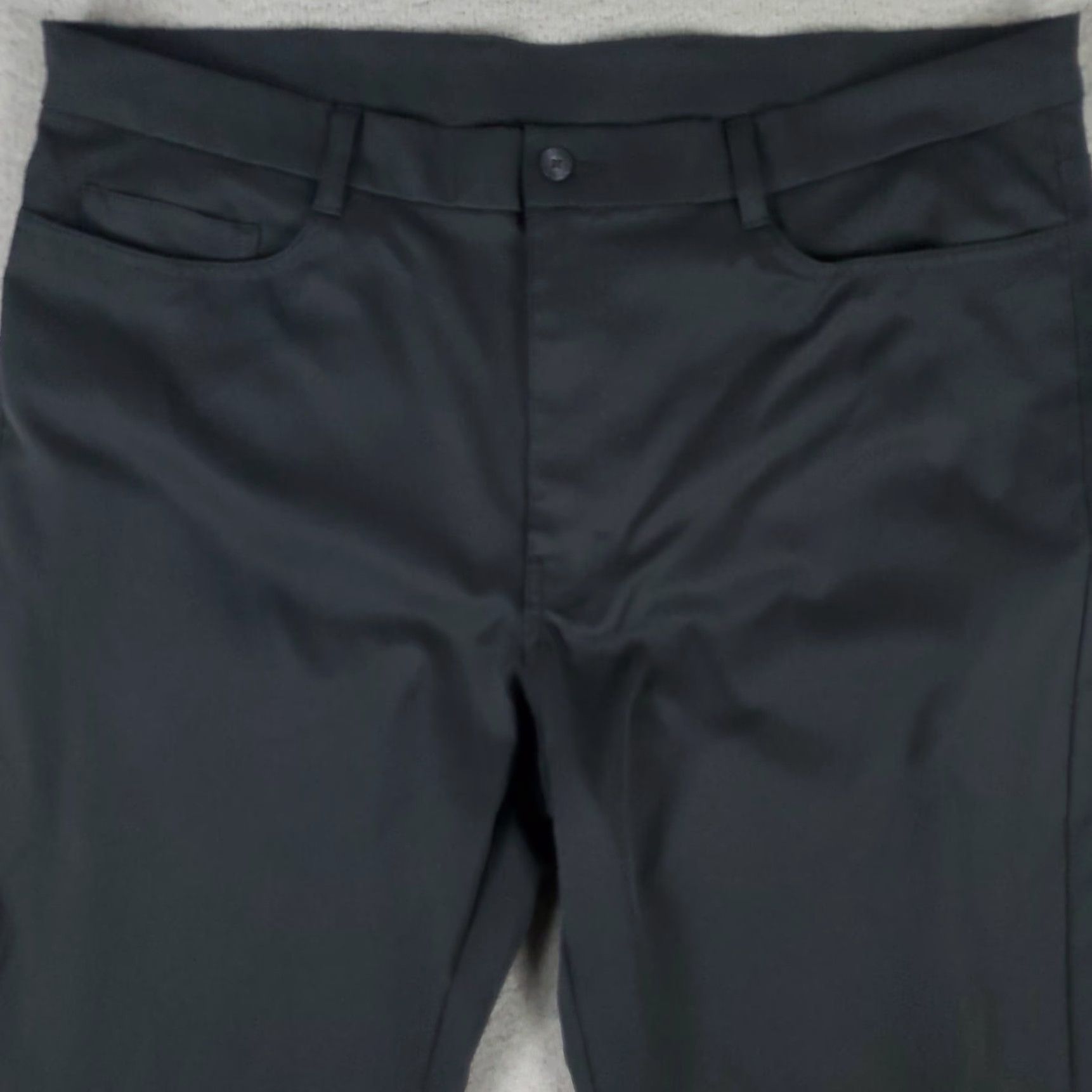 Callaway Callaway Chino Pants Mens 36x30 Black Flat Front Casual Trousers Size US 36 / EU 52 - 2 Thumbnail