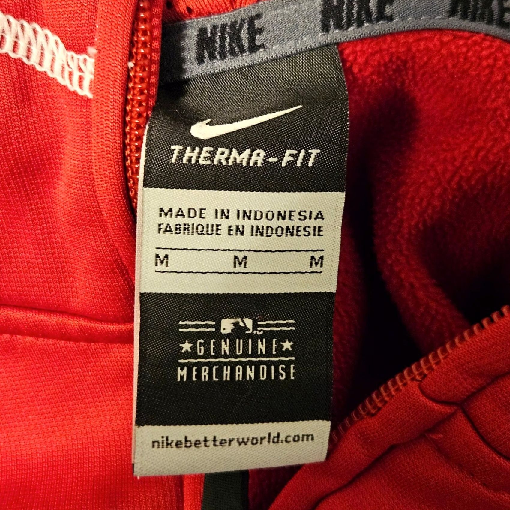 Nike Nike Therma Fit Hoodie Red Authentic Collection Philadelphia Phillies M Mens Size Medium Size US M / EU 48-50 / 2 - 3 Thumbnail