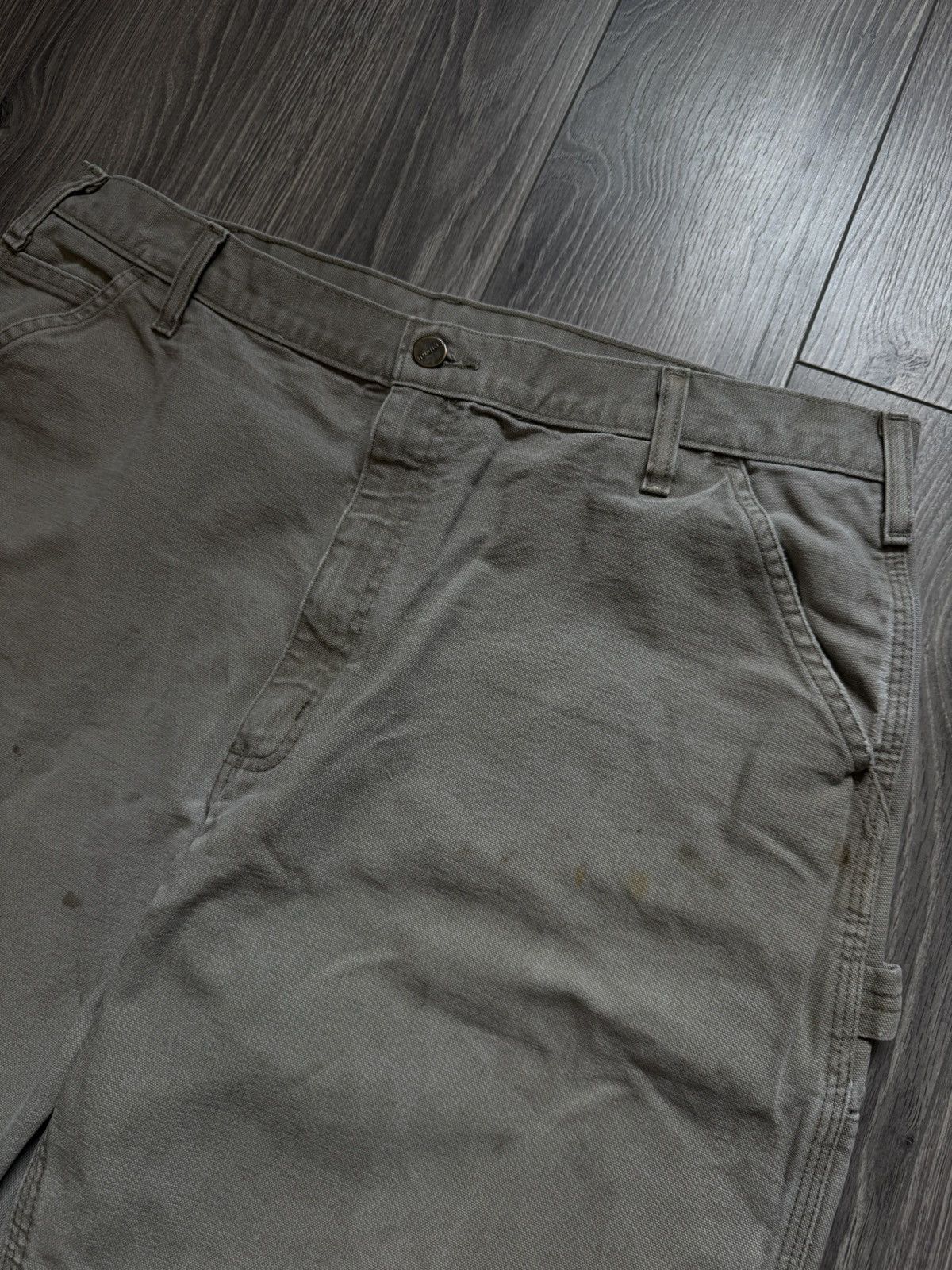 Carhartt Great Very Used Carhartt workwear single knee pants 36 Size US 36 / EU 52 - 4 Thumbnail