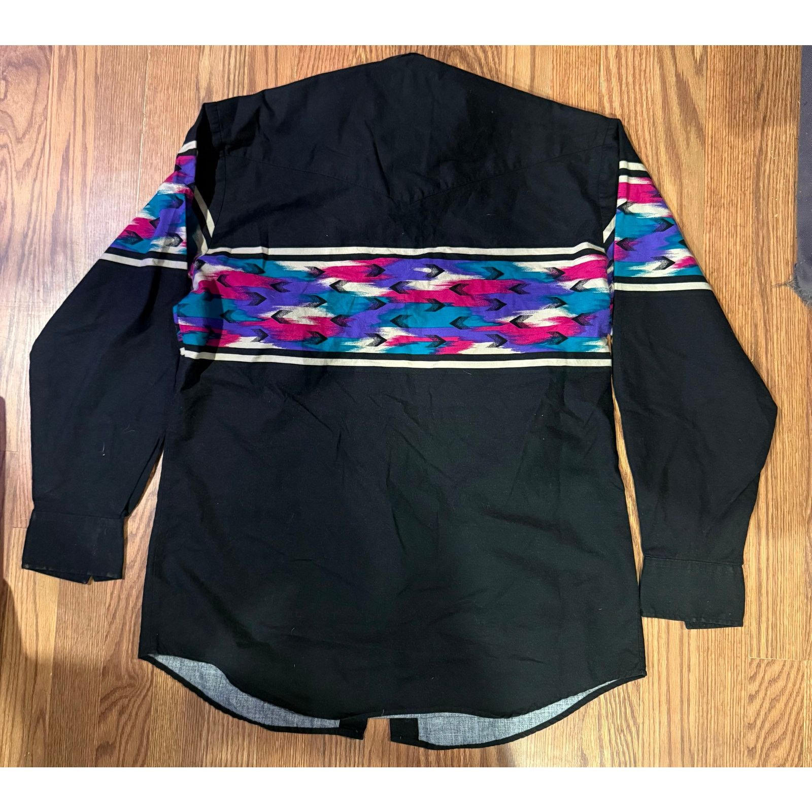 Roper Cowboys Turtle Association Roper Southwestern Western Shirt Size US XL / EU 56 / 4 - 3 Thumbnail