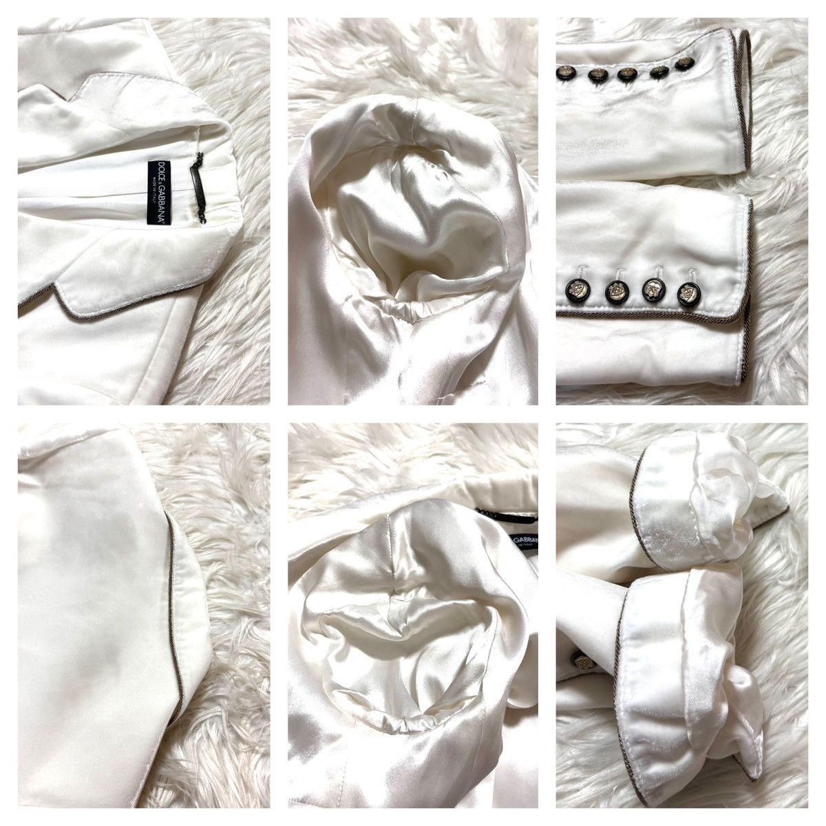 Dolce & Gabbana runway Dolce & Gabbana N crown decoration velvet jacket Size XS / US 0-2 / IT 36-38 - 3 Thumbnail
