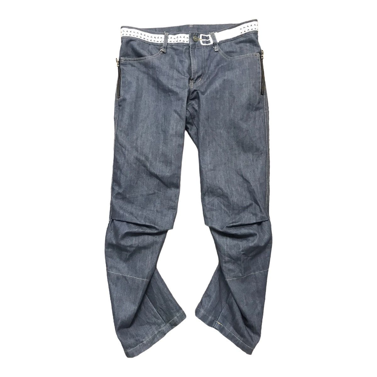 Japanese Brand × PPFM PPFM Custom Print Curve Banana Pant Size US 34 / EU 50 - 3 Thumbnail