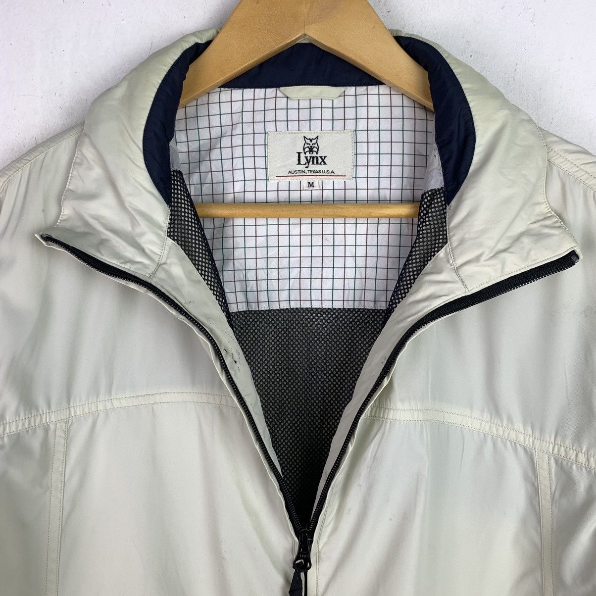 Japanese Brand × Vintage Vintage Lynx Full Zipper Windbreaker Jacket Size US M / EU 48-50 / 2 - 11 Thumbnail