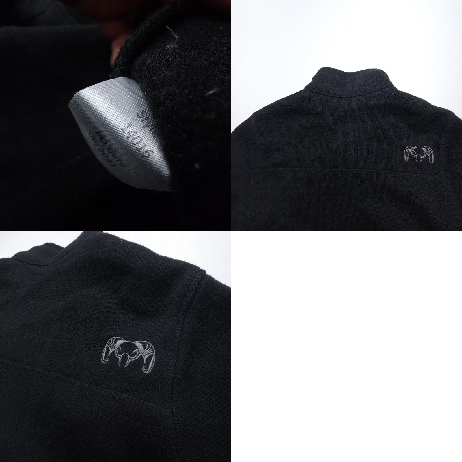 Vintage KUIU Base Camp High Loft Sweater Fleece Jacket Womens Small Hiking Camp Hunting Jacket Womens Small Black Fleece 1/2 Zip Outdoor Mens? Womens Size S / US 4 / IT 40 - 8 Thumbnail