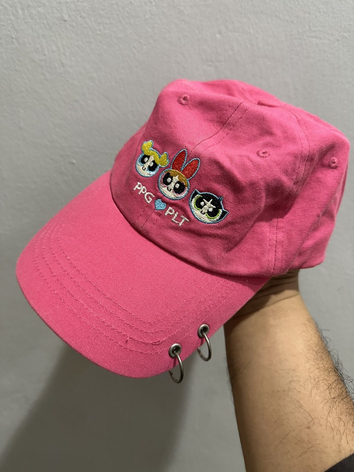 Cartoon Network Punk Hat Powerpuff Girl X Pink Latte 🇯🇵 Size ONE SIZE - 1 Thumbnail