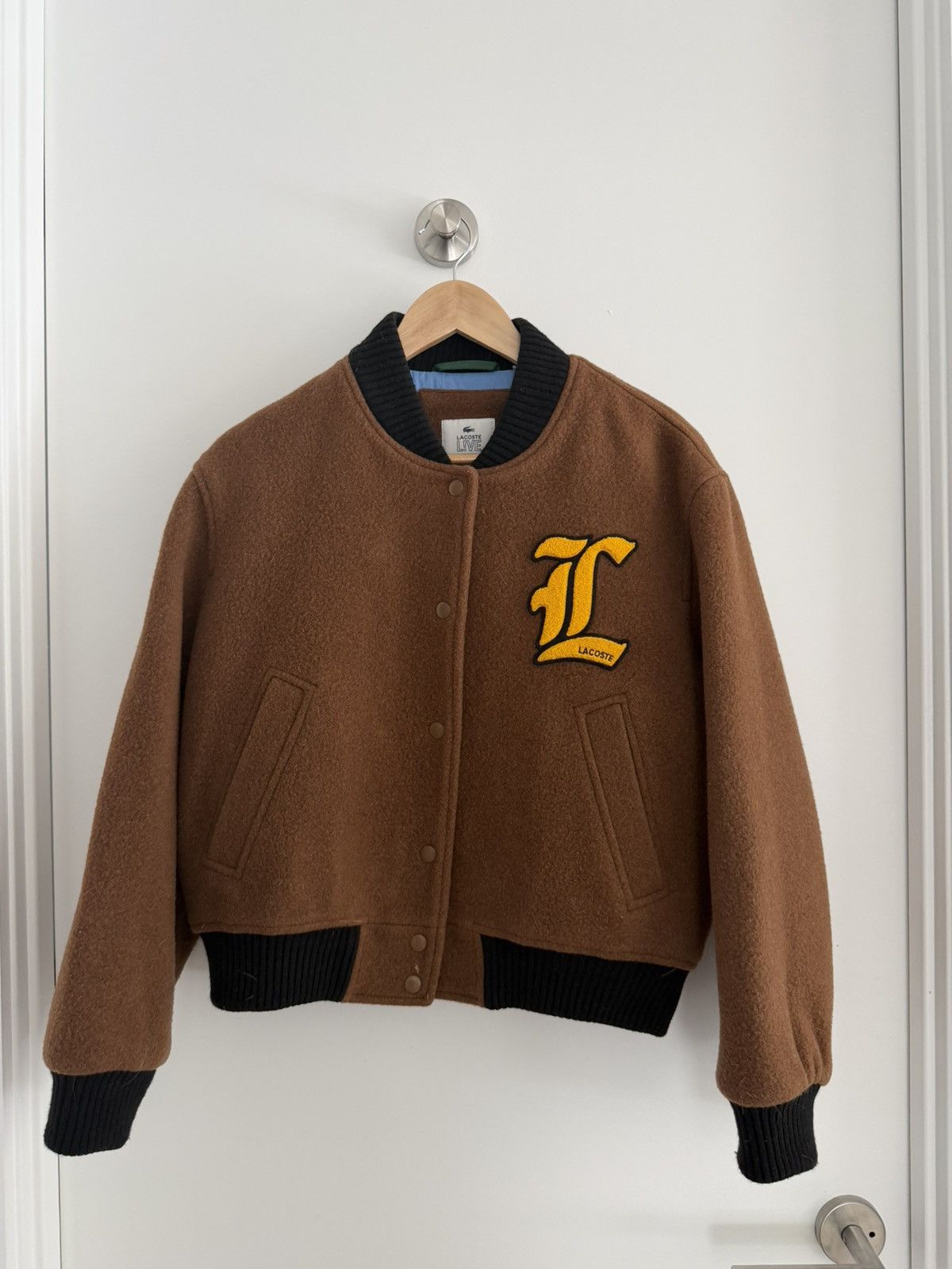 Lacoste Lacoste Teddy Bomber Jacket Size US S / EU 44-46 / 1 - 1 Thumbnail