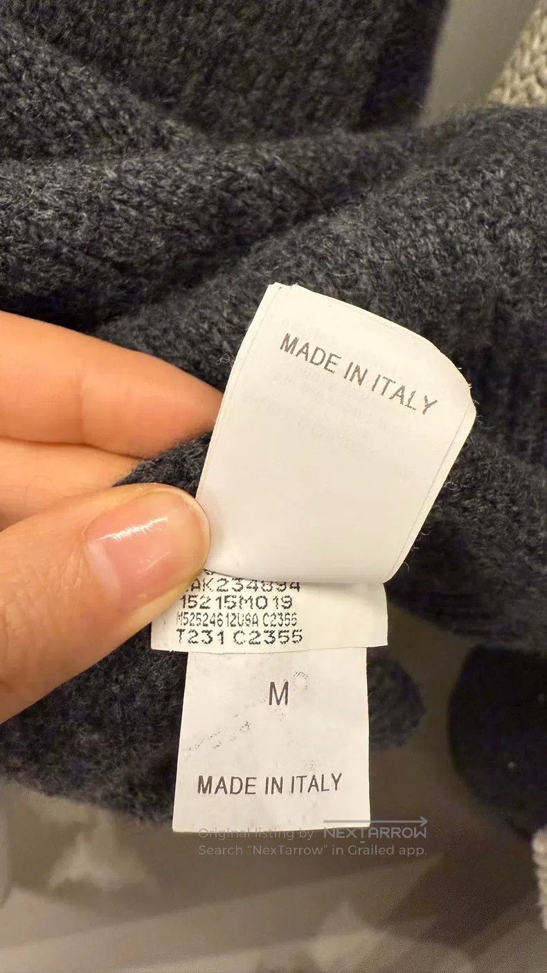Brunello Cucinelli Brunello Cucinelli Grey Beaded Cashmere Sweater Size M / US 6-8 / IT 42-44 - 7 Thumbnail