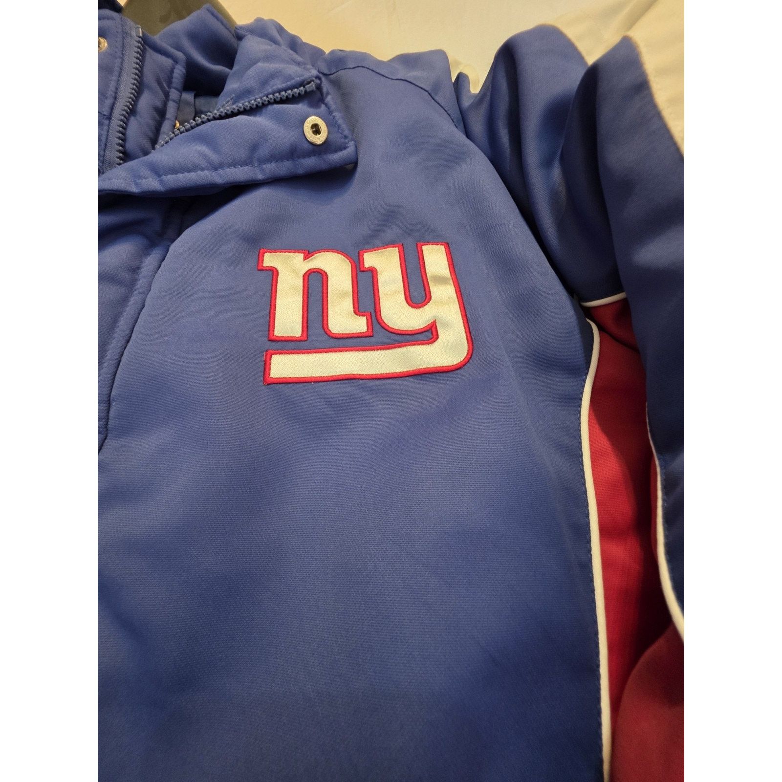 NFL New York Giants Men's Size Xl Puffer NFL Jacket Size 40 - 4 Thumbnail