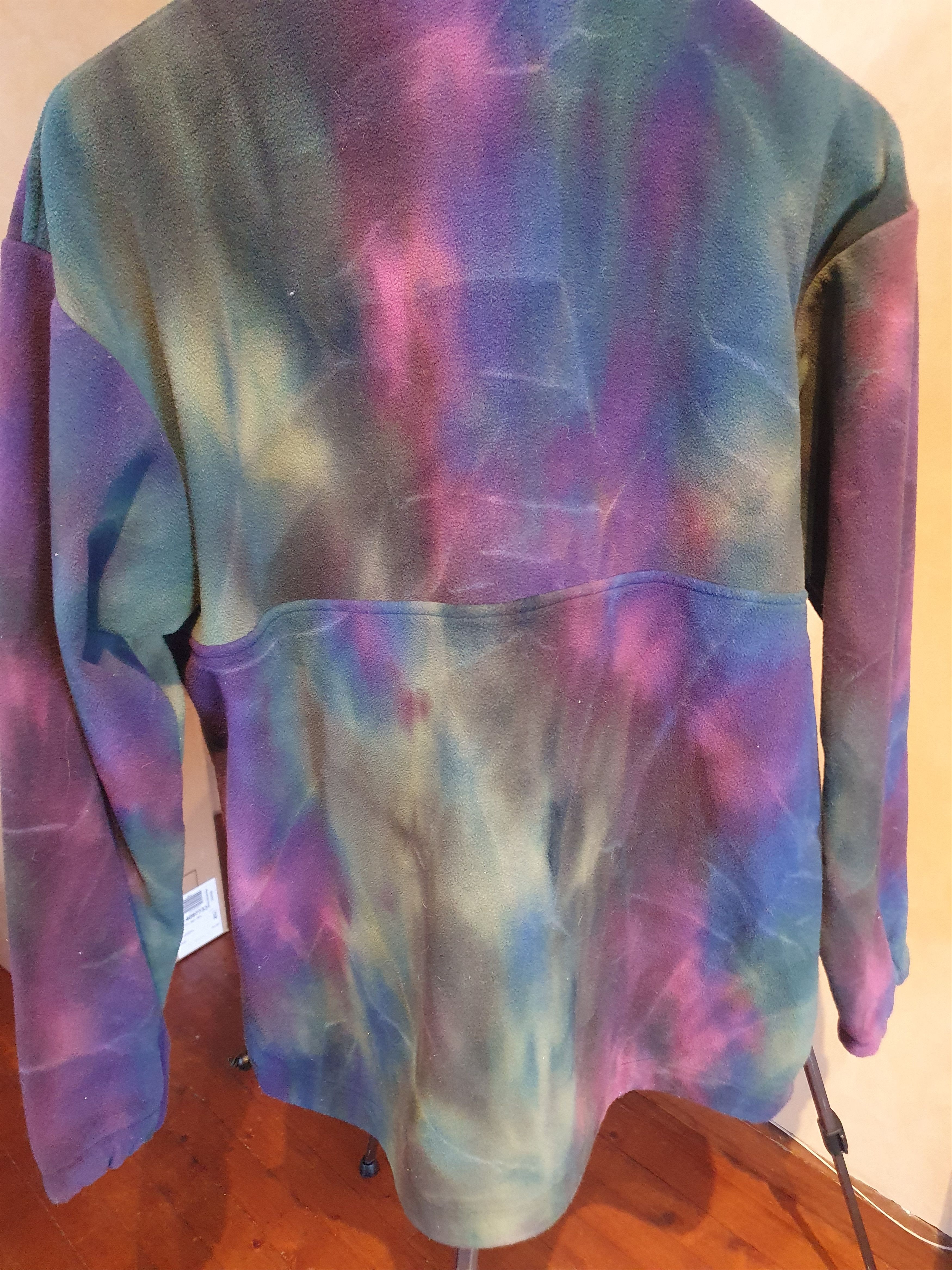 Vintage Liamonte Fleece T-snap Vintage Space Tye Dye sz XL Size US XL / EU 56 / 4 - 14 Thumbnail