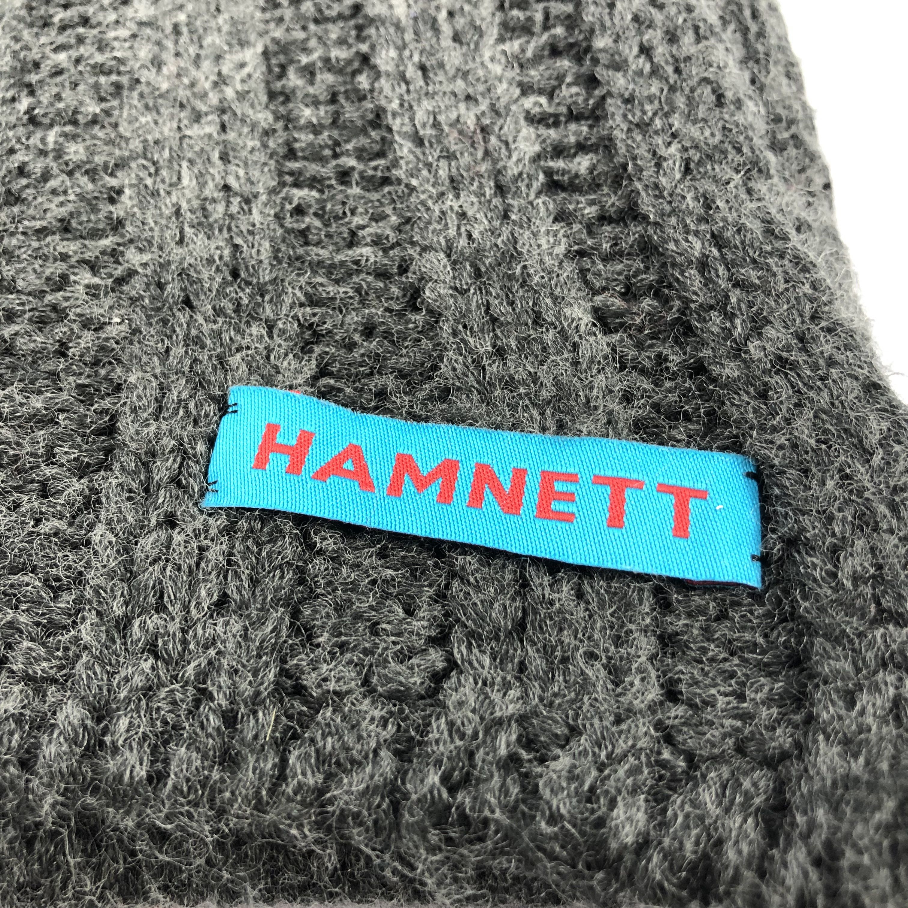 Katharine Hamnett London Hamnett Wool Scarf Muffler V905 Size ONE SIZE - 4 Thumbnail
