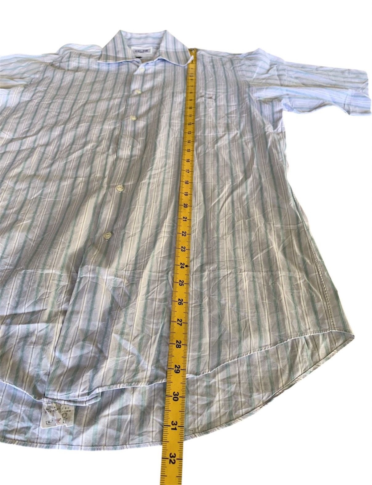 Celine Vintage celine shirt Size US XL / EU 56 / 4 - 7 Thumbnail