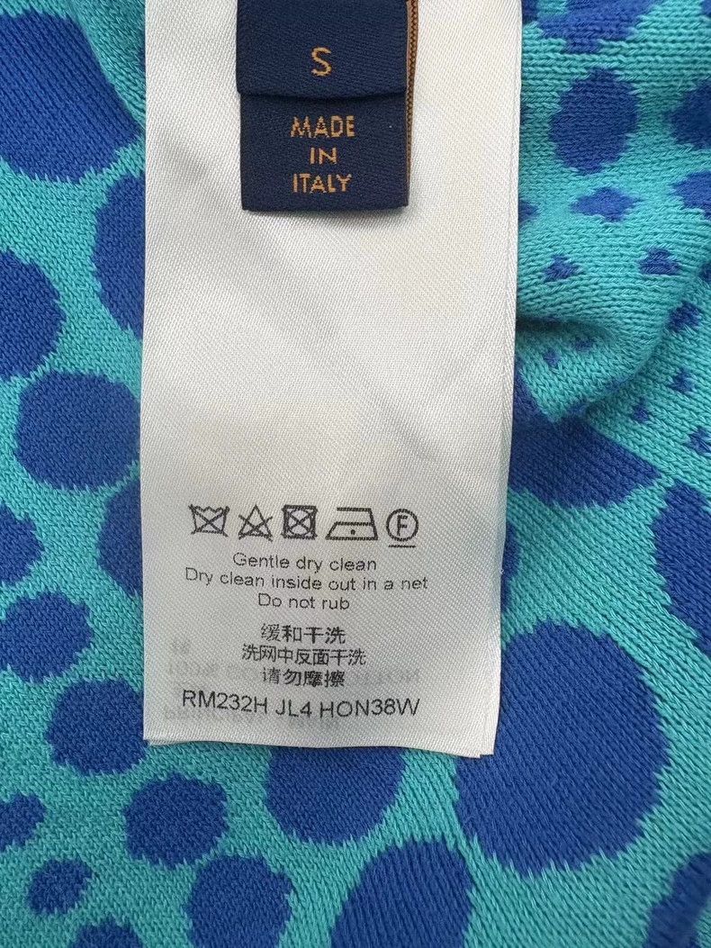 Louis Vuitton LOUIS VUITTON Kusama polka-dot series short sleeves 2504-Ne Size US S / EU 44-46 / 1 - 6 Thumbnail