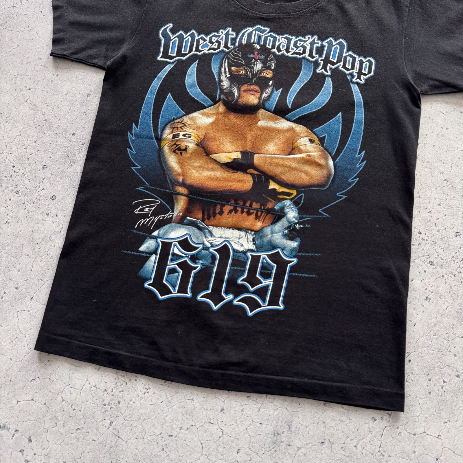Vintage WWE Rey Mysterio Wrestling Vintage T-Shirt Single Stitch Size US S / EU 44-46 / 1 - 2 Thumbnail