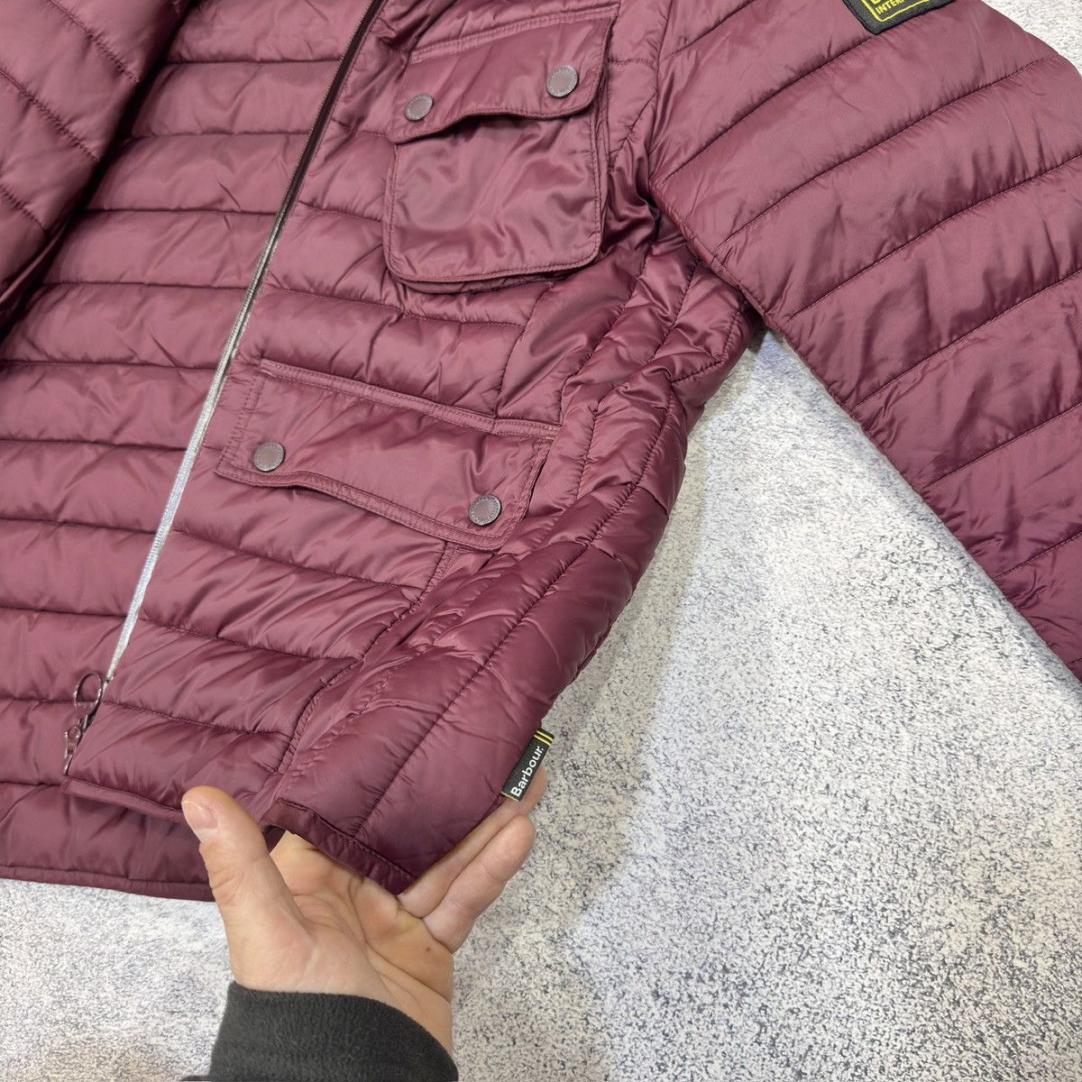 Barbour Barbour International Ouston Hooded Jacket L size Size US L / EU 52-54 / 3 - 15 Thumbnail