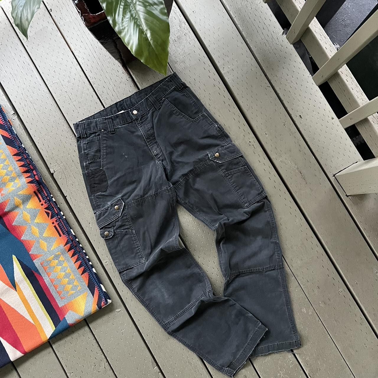 Carhartt × Vintage Carhartt double knee pants cargo workwear Size US 34 / EU 50 - 2 Thumbnail