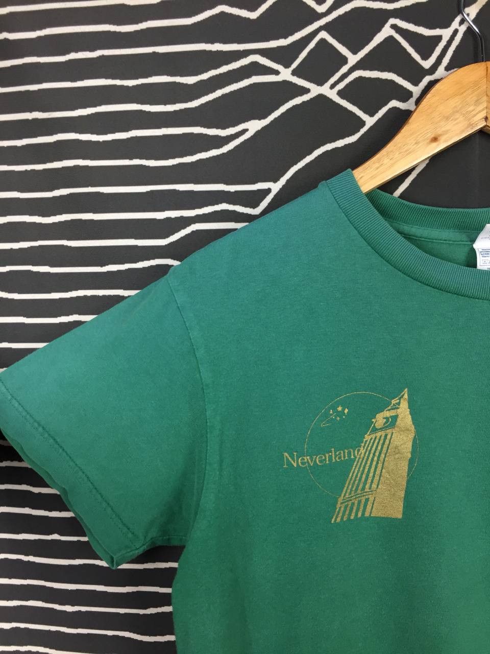 Vintage Neverland Anime Girl Graphic T-Shirt Green Manga Style Tee Size US S / EU 44-46 / 1 - 8 Thumbnail