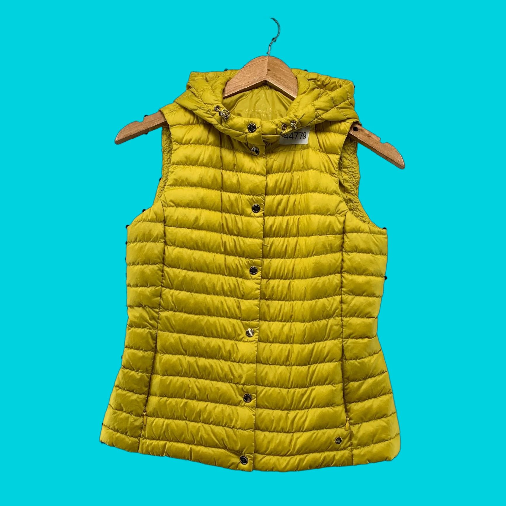Massimo Dutti Massimo Dutti Down Puffer Vest Womens XS Yellow Hooded Sleeveless XS Vest Women Puffer Yellow Massimo Dutti Down Hooded Vest Ladies XS Yellow Size XS / US 0-2 / IT 36-38 - 1 Thumbnail