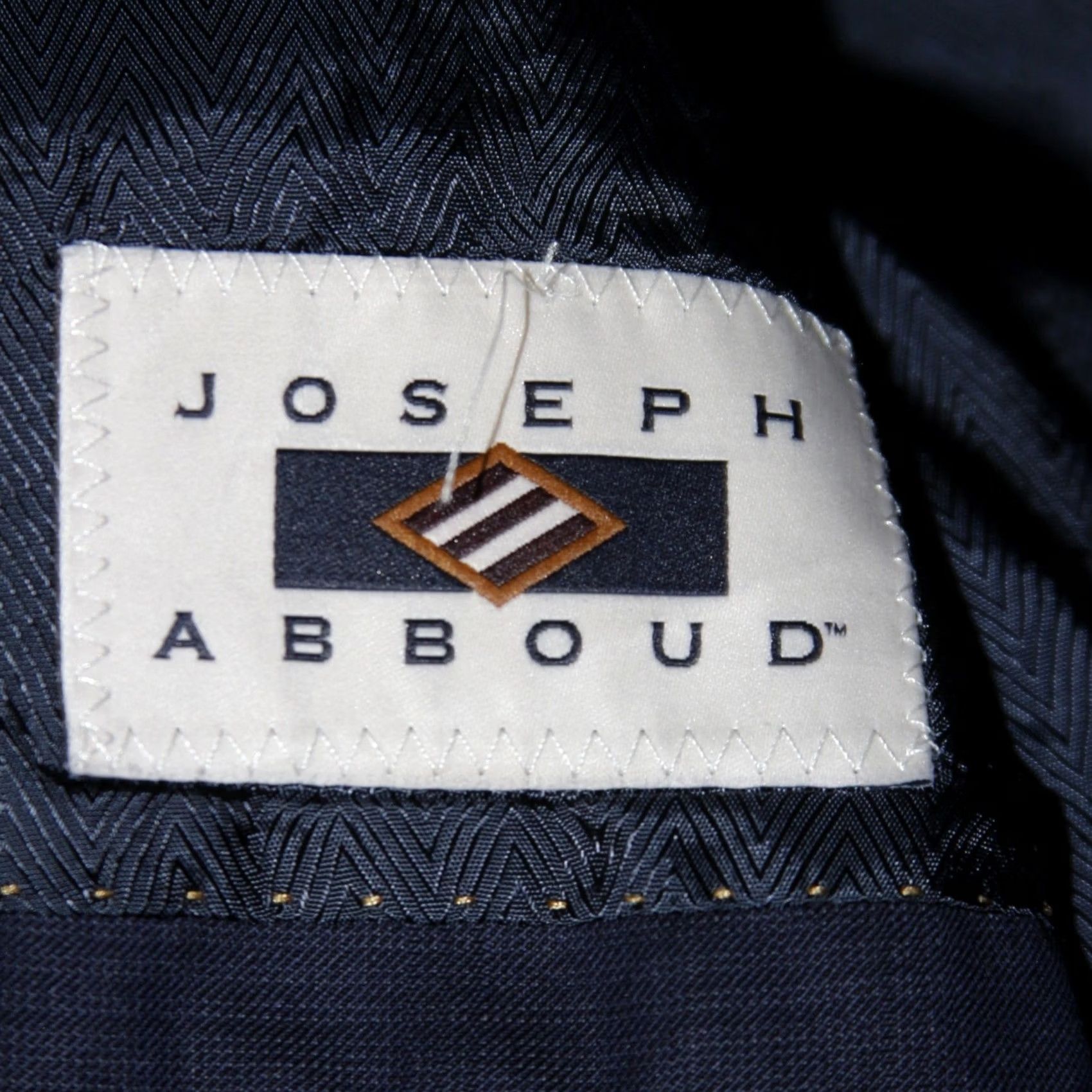 Joseph Abboud Joseph Abboud Suit Jacket Mens 42R Blue Wool Lanificio T G di Fabio 1402/2FP Size 42R - 6 Thumbnail