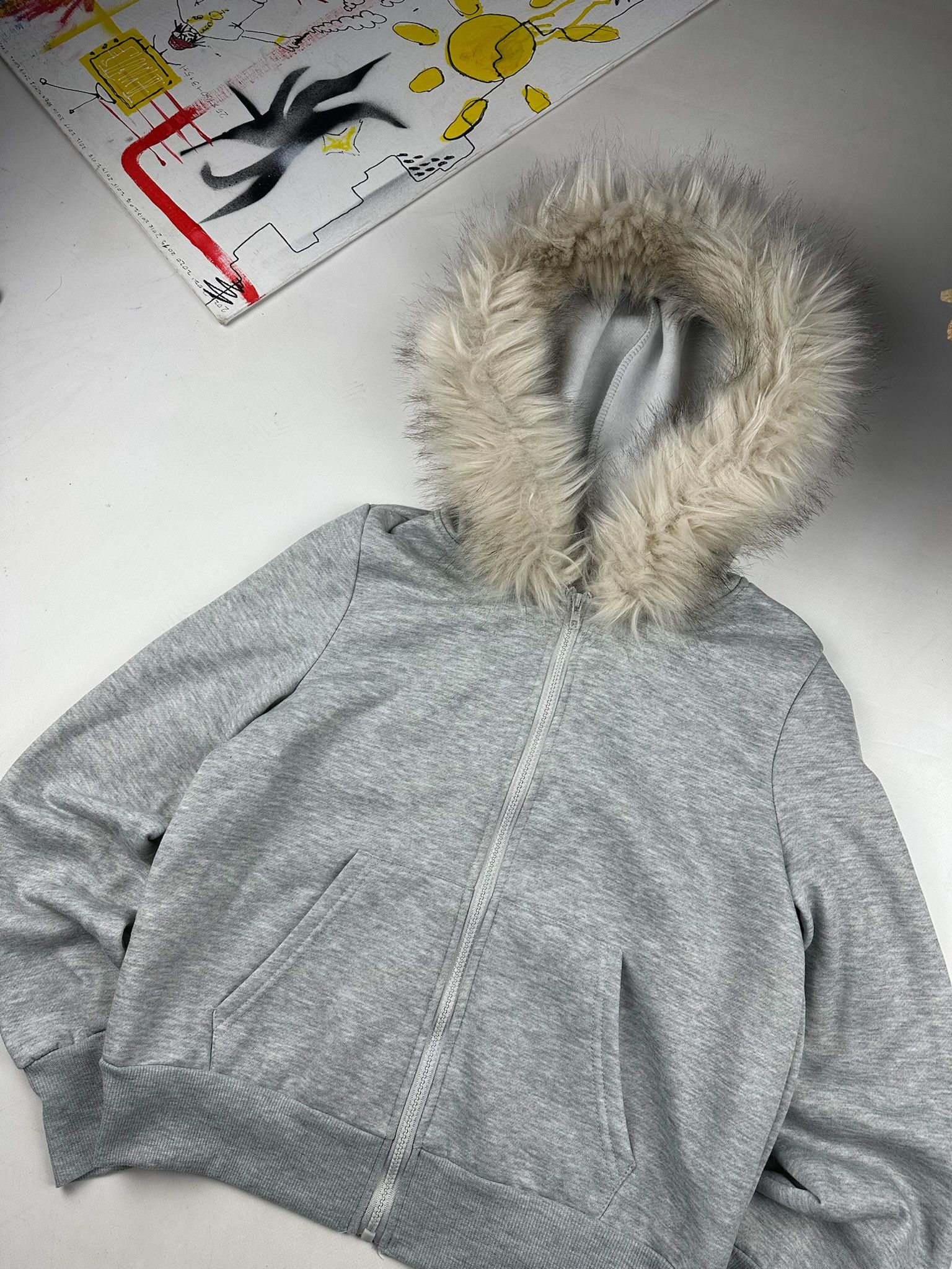 Hysteric Glamour Fur Hoodie Basic Gray ifsixwasnine lgb Japanese style Size M / US 6-8 / IT 42-44 - 5 Thumbnail