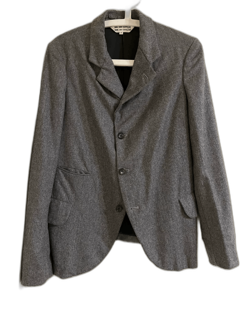 Comme des Garcons CDG Double-Sided Wool Blend Blazer - dmc Size M / US 6-8 / IT 42-44 - 1 Thumbnail