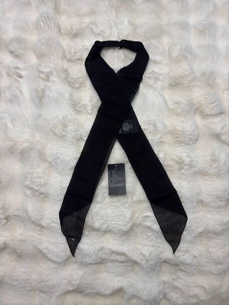 Saint Laurent Paris Saint Laurent Paris Show style ribbon scarf Size ONE SIZE - 1 Thumbnail