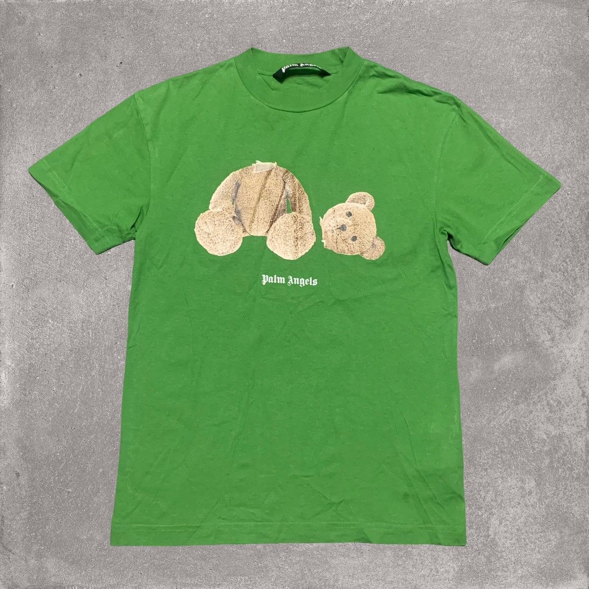 Palm Angels Palm Angels Small Kill The Bear Green Tee Size US S / EU 44-46 / 1 - 1 Thumbnail