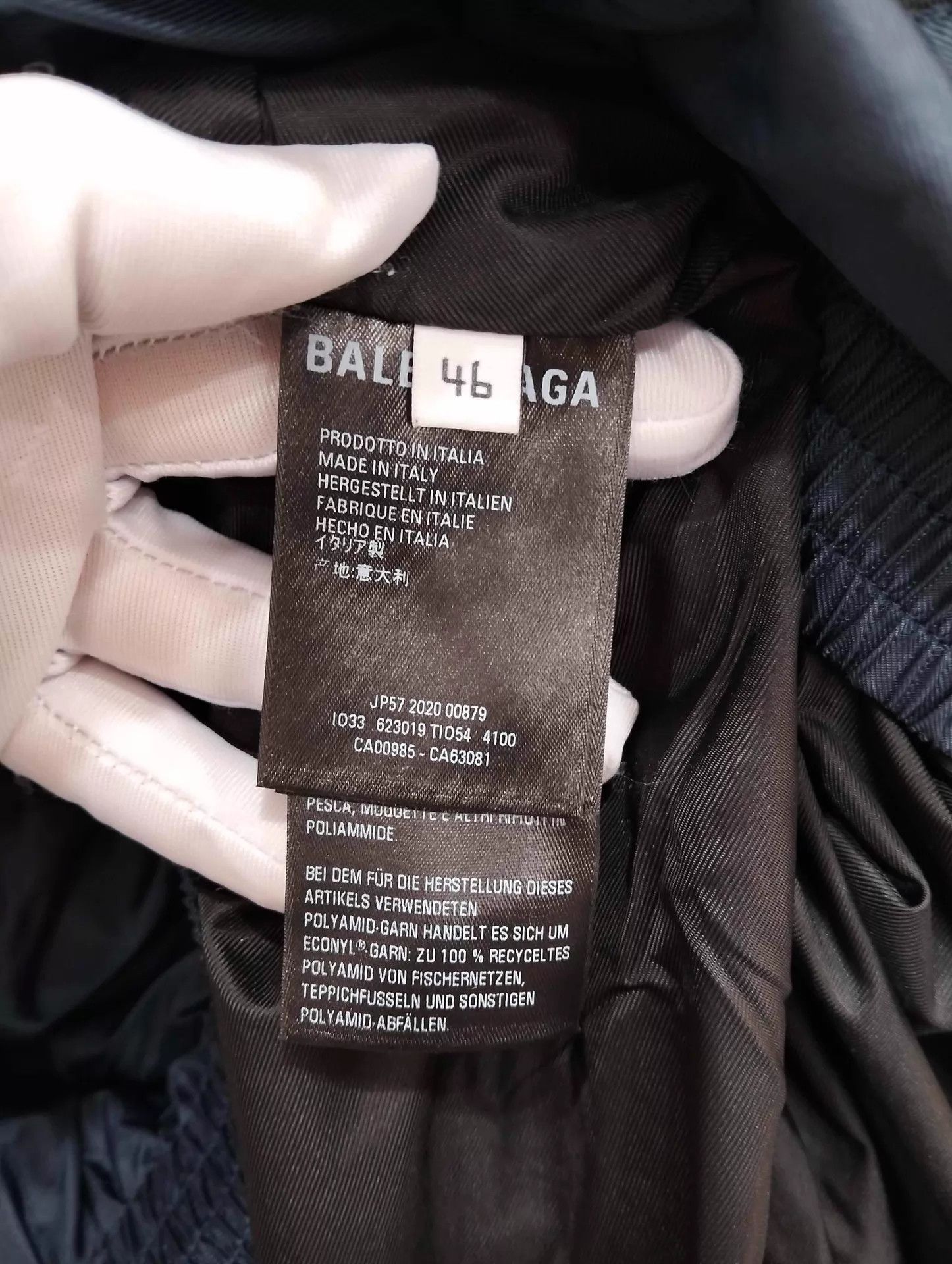 Balenciaga Balenciaga Color Blocked Nylon Jacket 46 Size US S / EU 44-46 / 1 - 4 Thumbnail