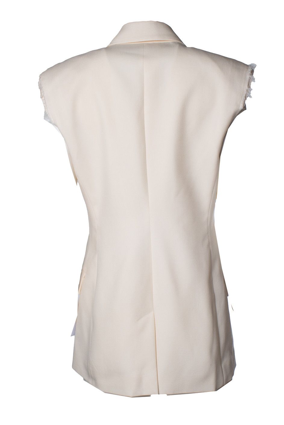 Rohe Rohe, sleeveless blazer in beige Size S / US 4 / IT 40 - 3 Thumbnail