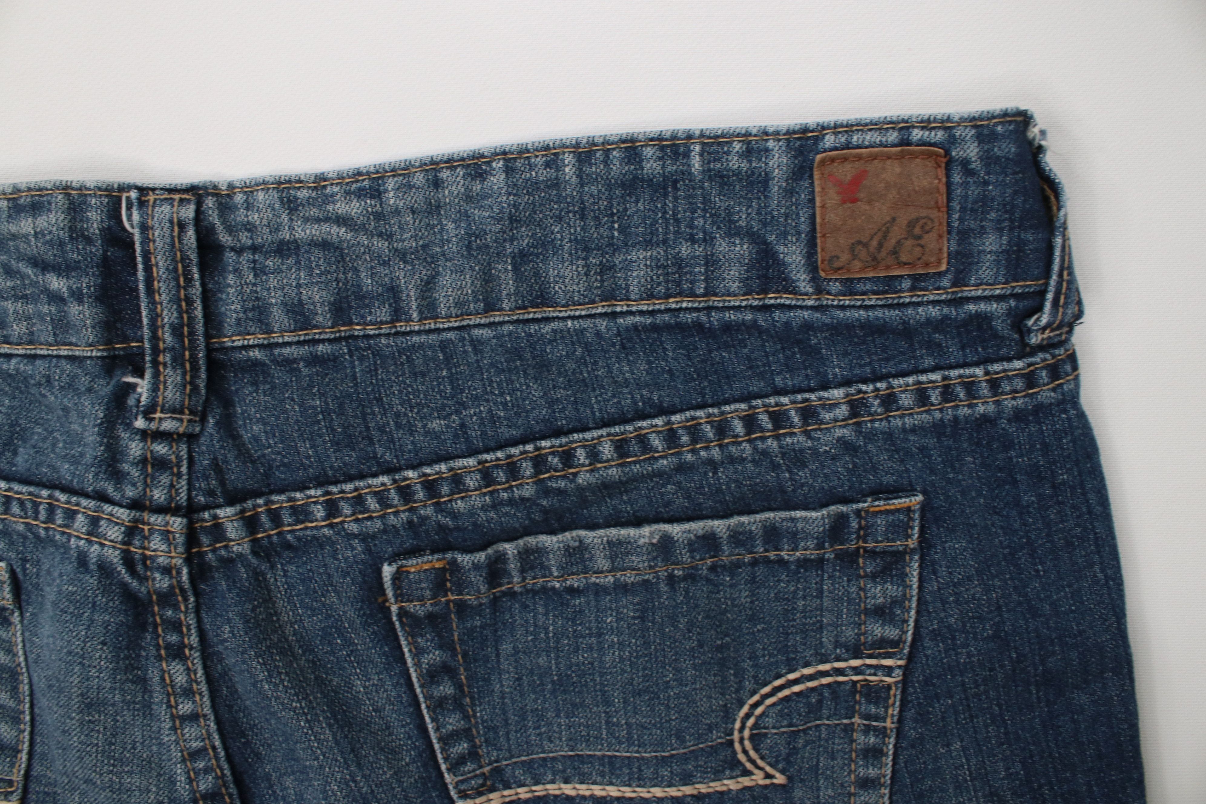 American Eagle Outfitters Vintage Y2K American Eagle Favorite Boyfriend Flared Jeans Size 36" / US 14 / IT 50 - 13 Thumbnail