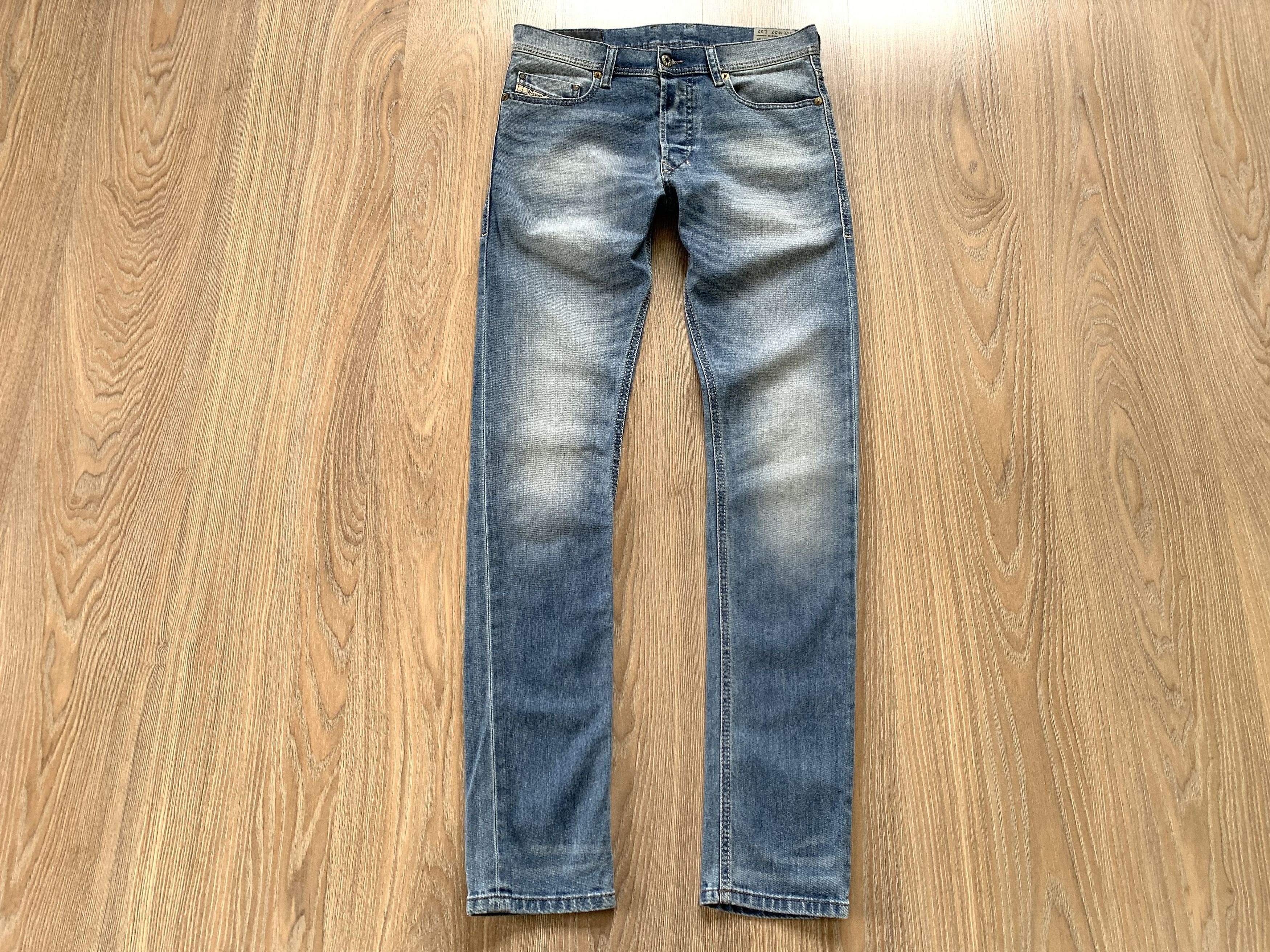 Diesel Diesel Tepphar Slim Carrot Light Blue Jeans Size US 28 / EU 44 - 2 Thumbnail
