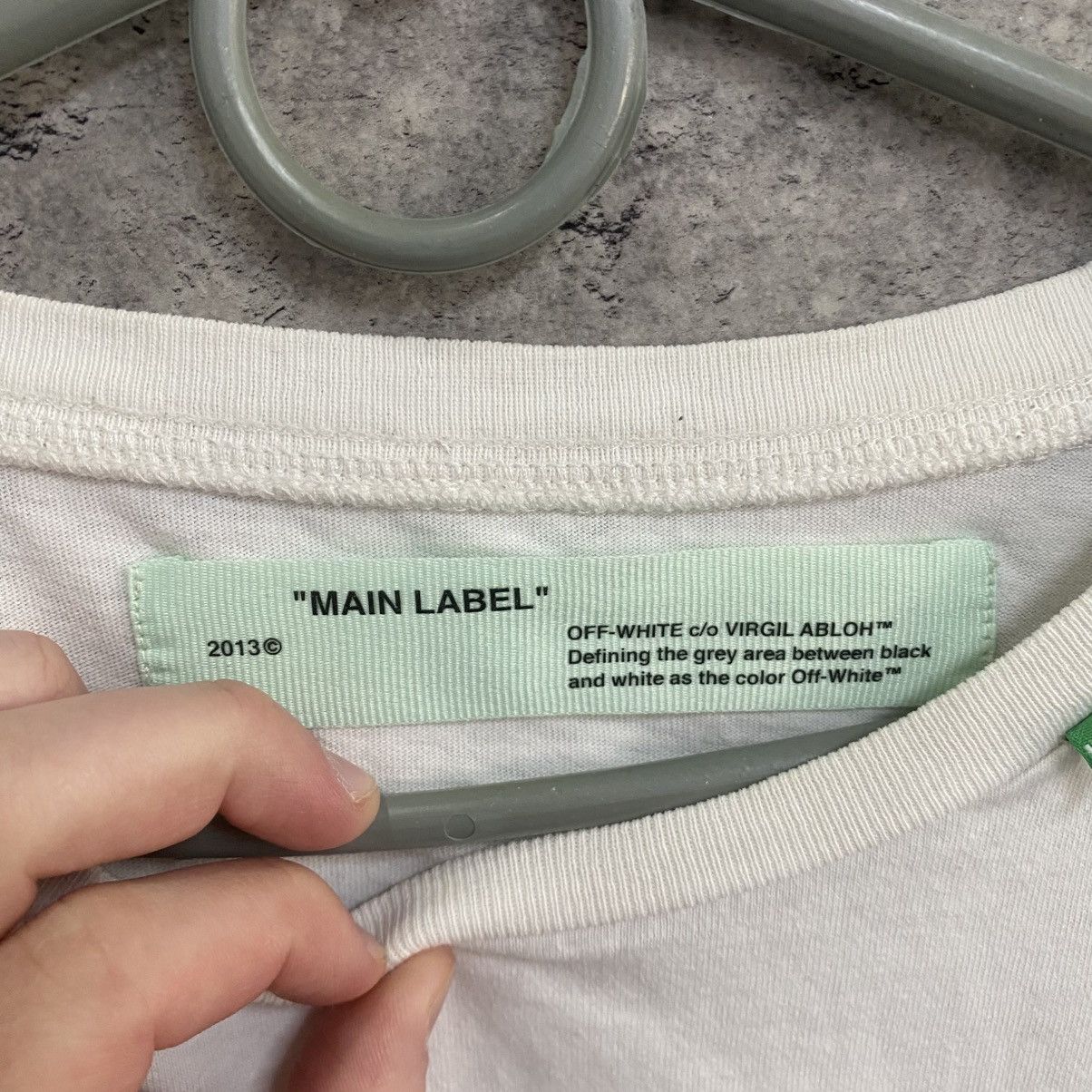 Off-White Off White Impressionism T-Shirt Big Logo Size US S / EU 44-46 / 1 - 12 Thumbnail