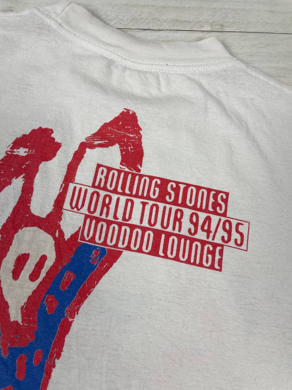 Band Tees Rolling Stones Voodoo Lounge Tour 1994 1995 T-Shirt Size US XL / EU 56 / 4 - 16 Thumbnail