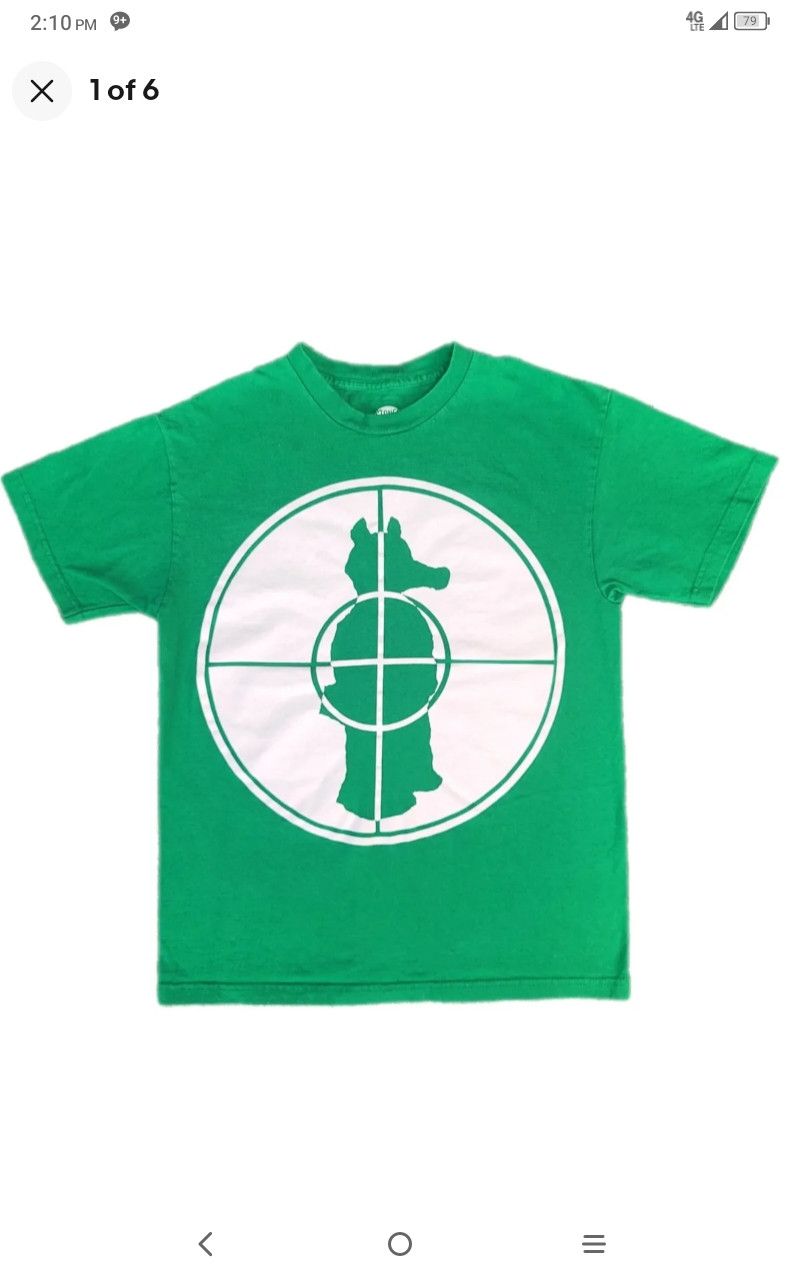 image of Quasimoto Madlib Stones Throw in Green, Men's (Size Medium)