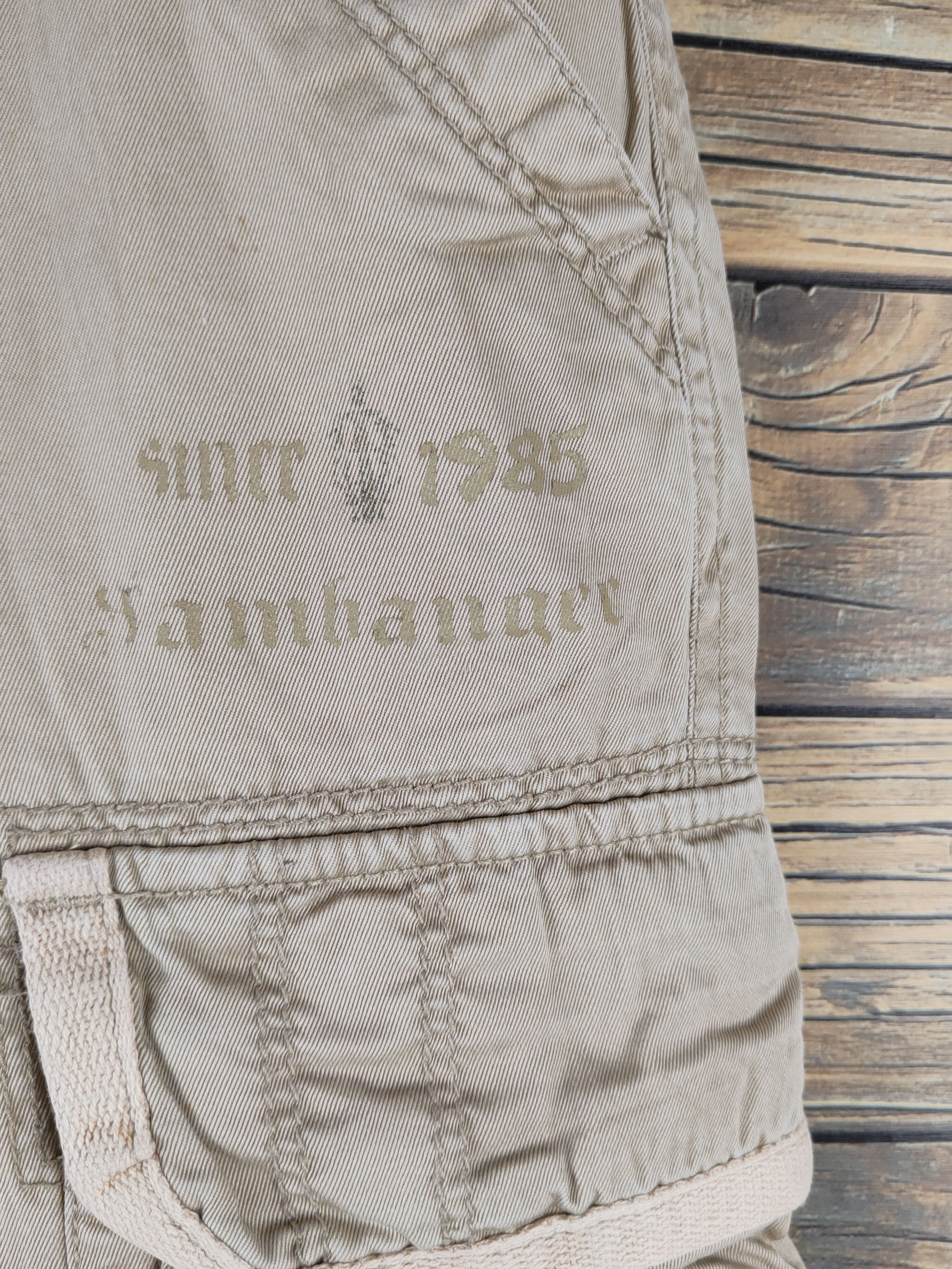 Japanese Brand DL JB a Few Ivory Multipocket Tactical Cargo Pants #1350 Size US 30 / EU 46 - 5 Thumbnail