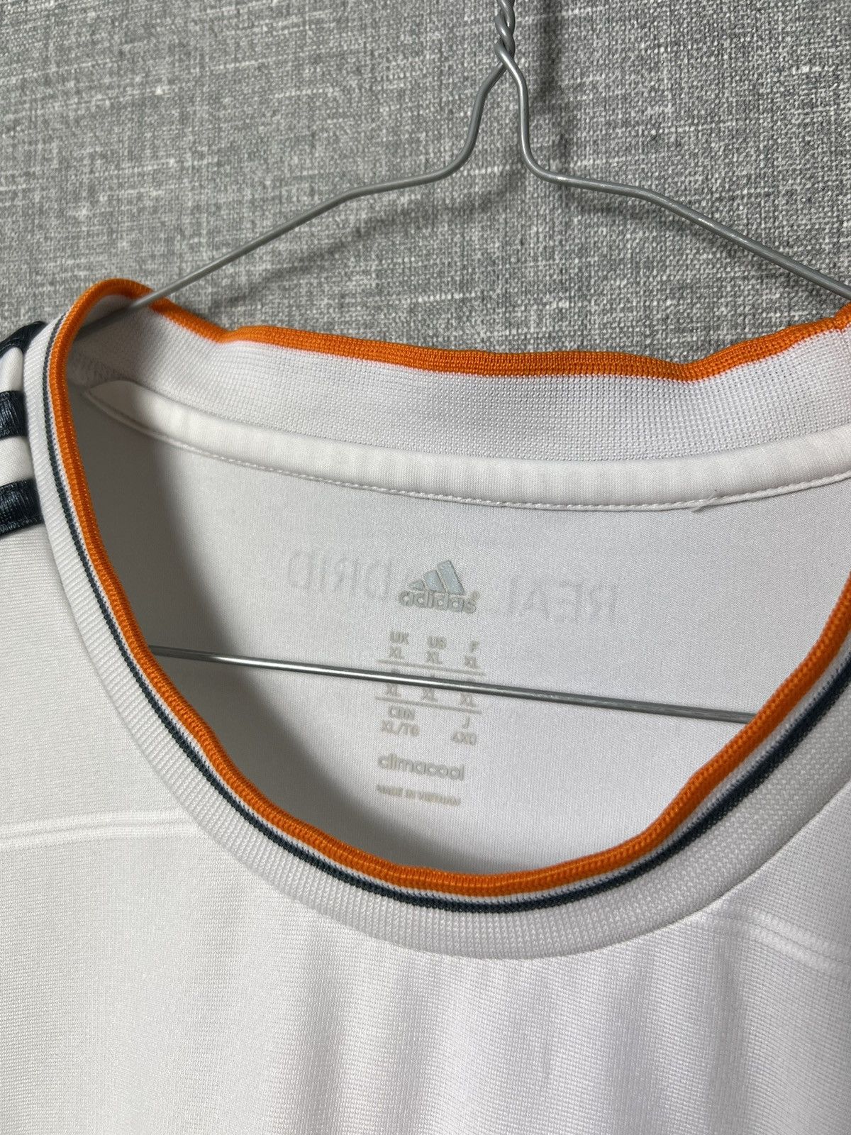 Adidas #9 BENZEMA Real Madrid 2013/14 Adidas Home Jersey Size US XL / EU 56 / 4 - 24 Thumbnail