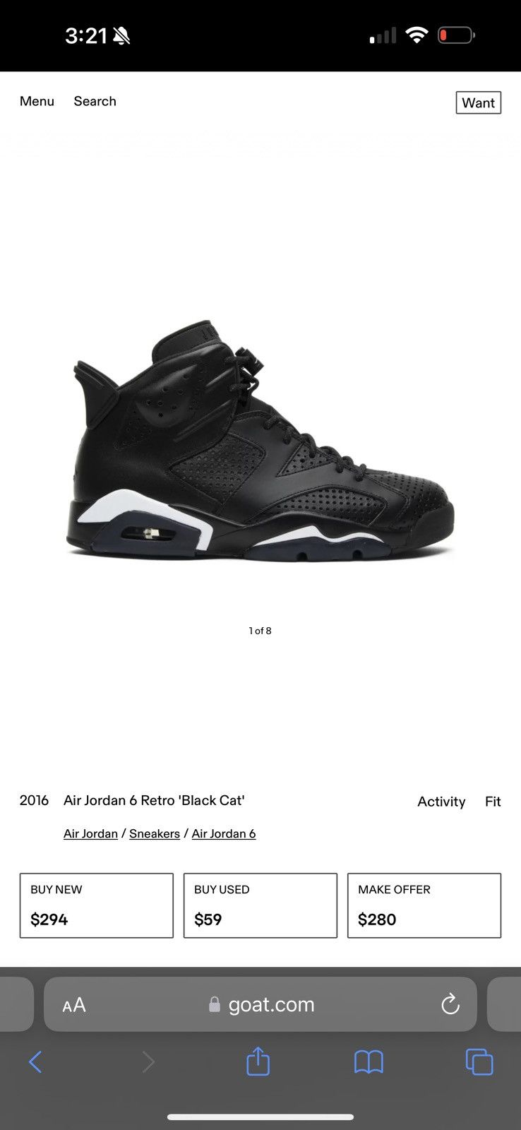 Jordan 6 black cat footlocker store