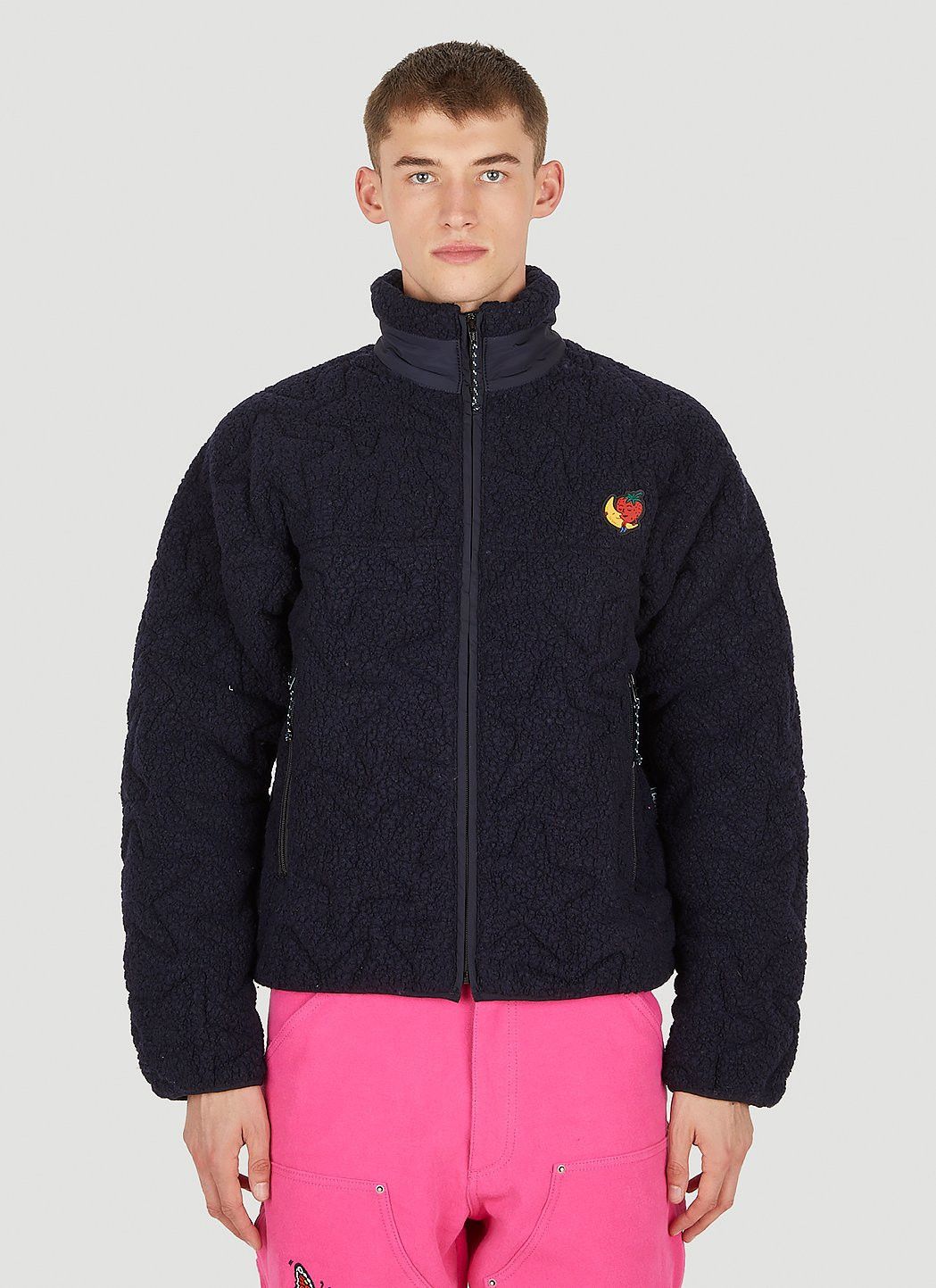 Sky High Farm Workwear Quilted Fleece Zip Jacket Size US XL / EU 56 / 4 - 1 Thumbnail