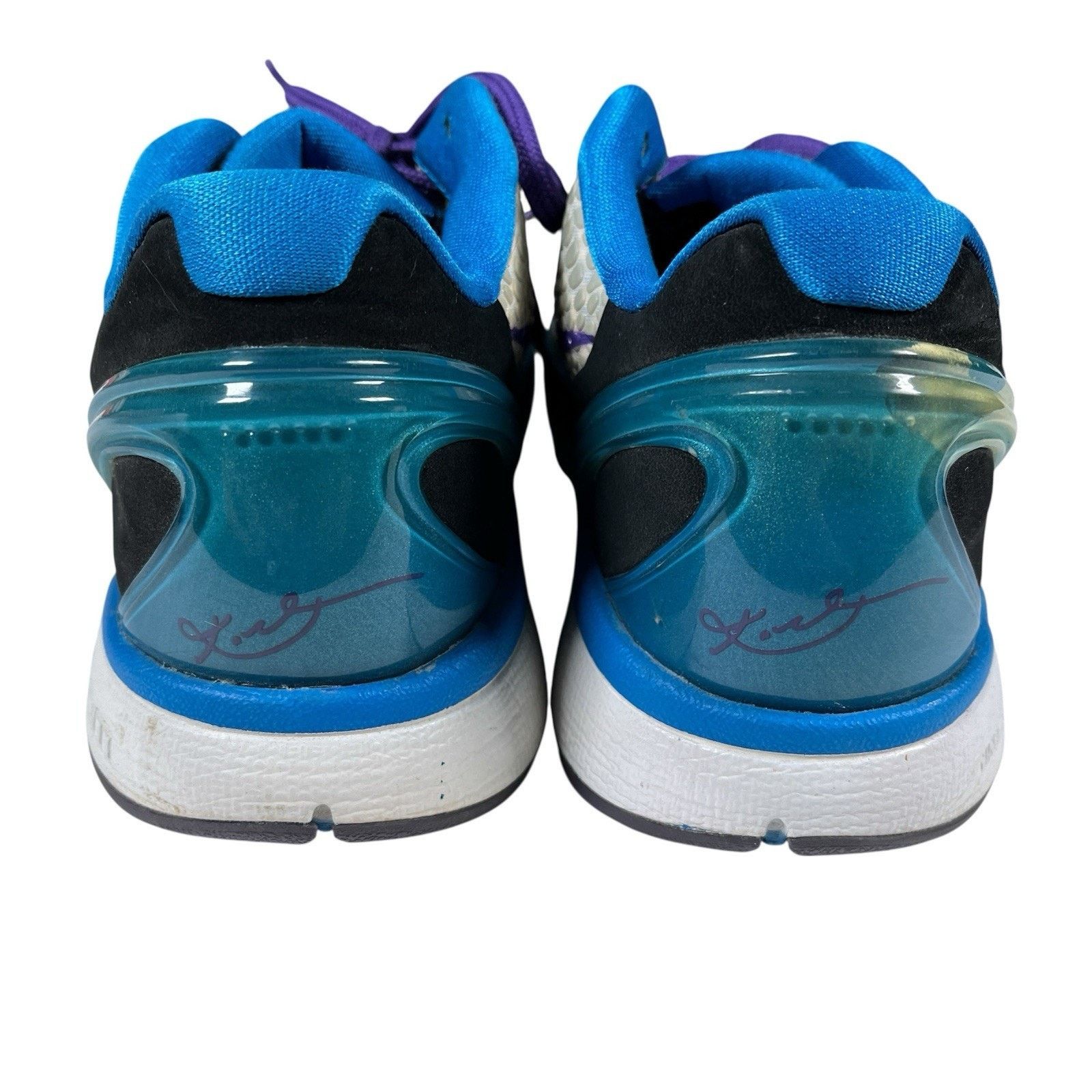 Nike Nike Kobe 6 VI Draft Day 2011 White Blue Purple 429659-102 Size US 7 / EU 40 - 3 Thumbnail
