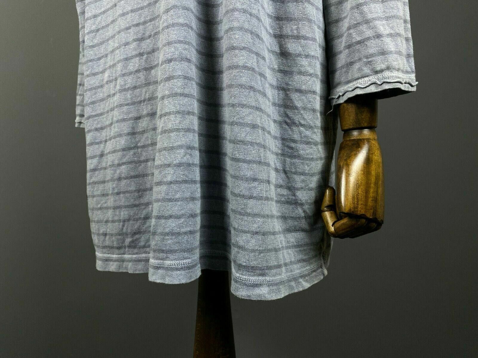 Oscar De La Renta Men Oska Blue Striped Crew Neck Jumper Pullover Size 2 Size XS / US 0-2 / IT 36-38 - 8 Thumbnail