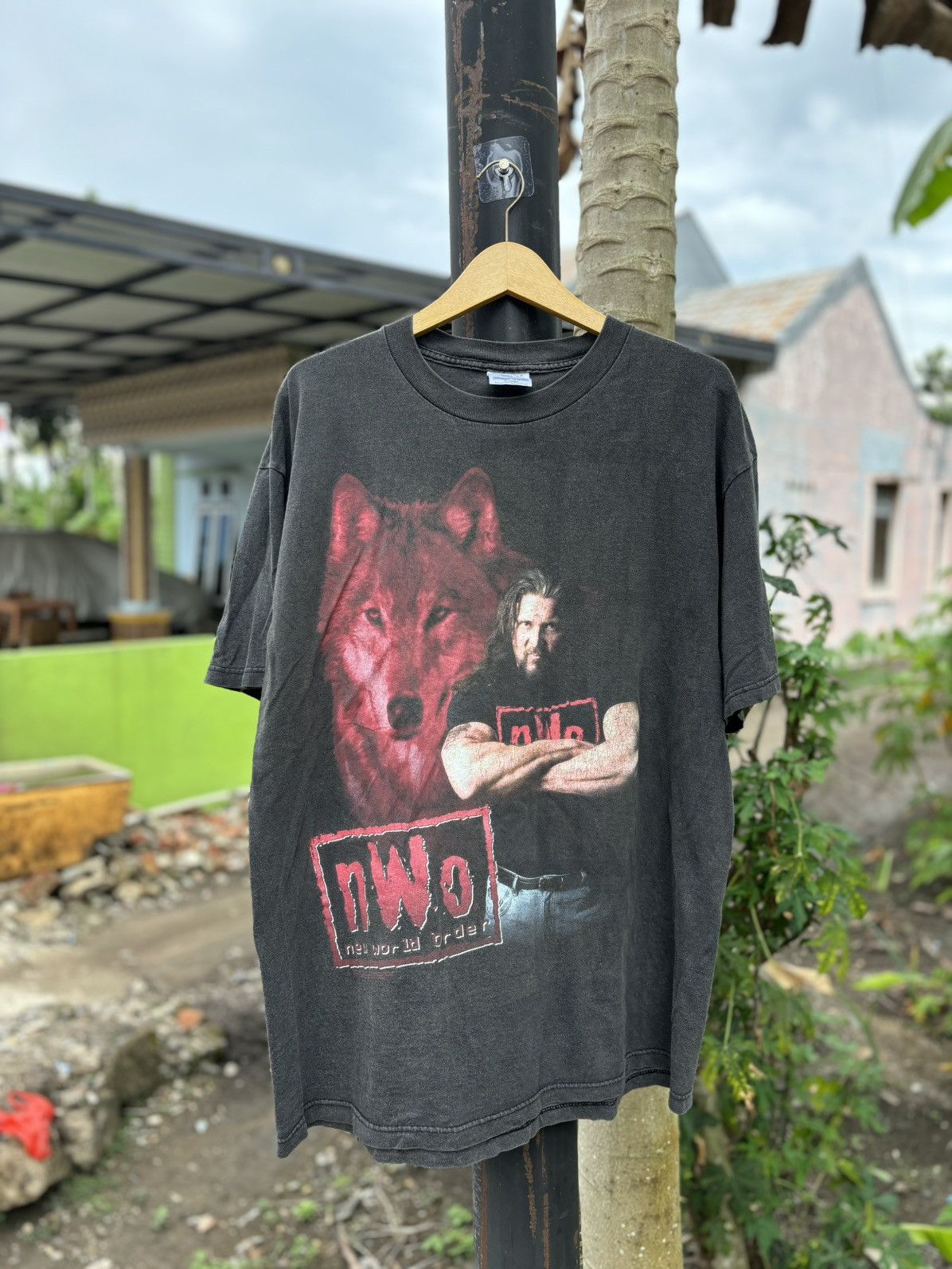 Vintage × WWE × WWF Nwo Size US XL / EU 56 / 4 - 1 Thumbnail