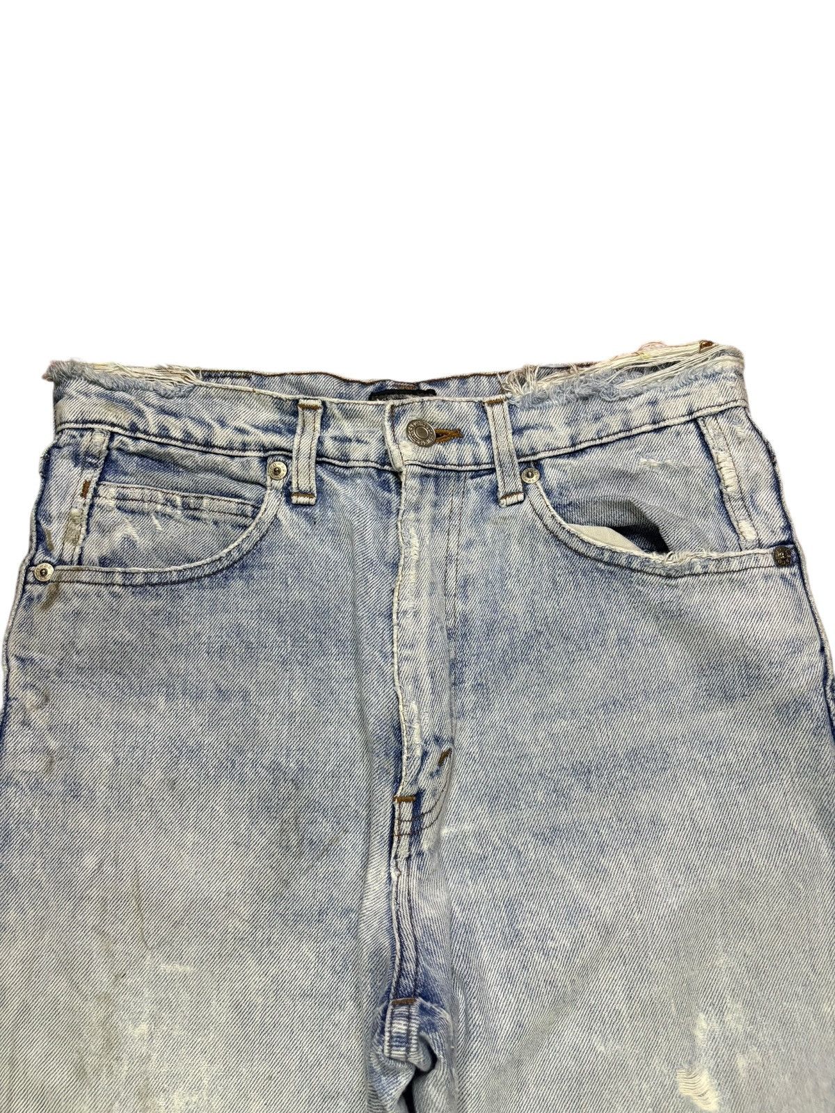 Levi's Vintage Levis Grunge Distressed Jean Shorts Jorts Size US 28 / EU 44 - 4 Thumbnail