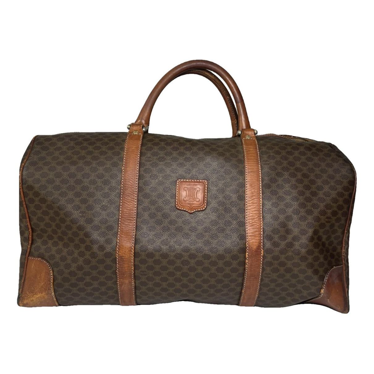 Celine Brown Leather Travel Bag Size ONE SIZE - 1 Thumbnail