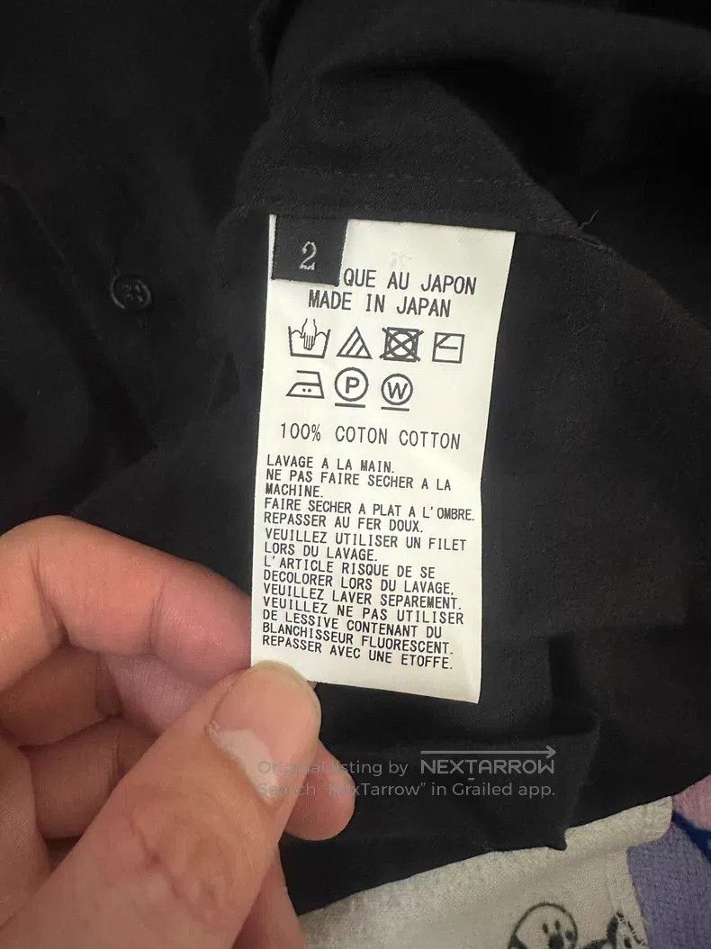 Yohji Yamamoto Yohji Yamamoto Black Shirt Size US M / EU 48-50 / 2 - 3 Thumbnail