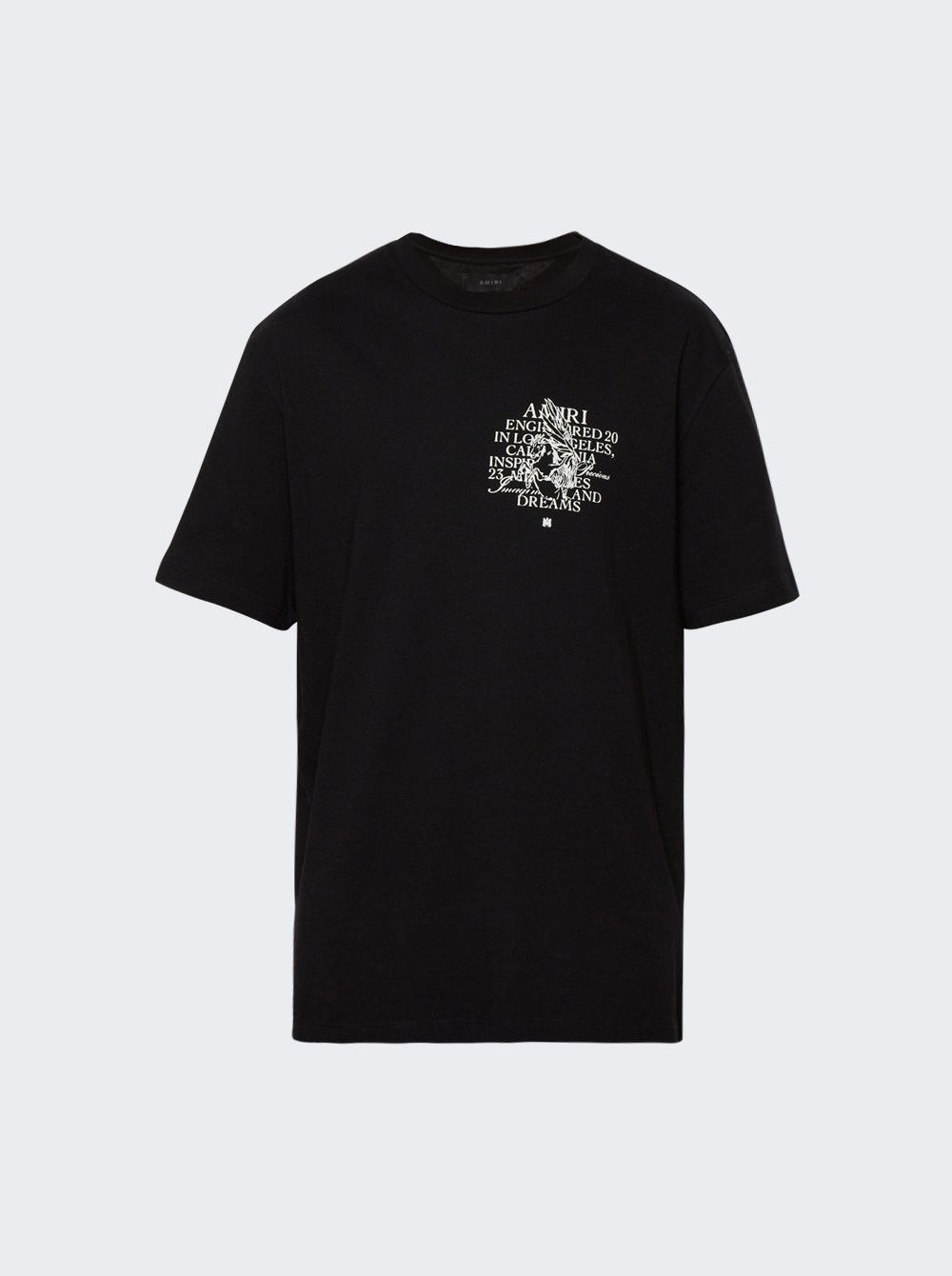 Amiri o1gr1nt1024 Precious Memories Short Sleeve T-Shirt in Black Size US S / EU 44-46 / 1 - 1 Thumbnail