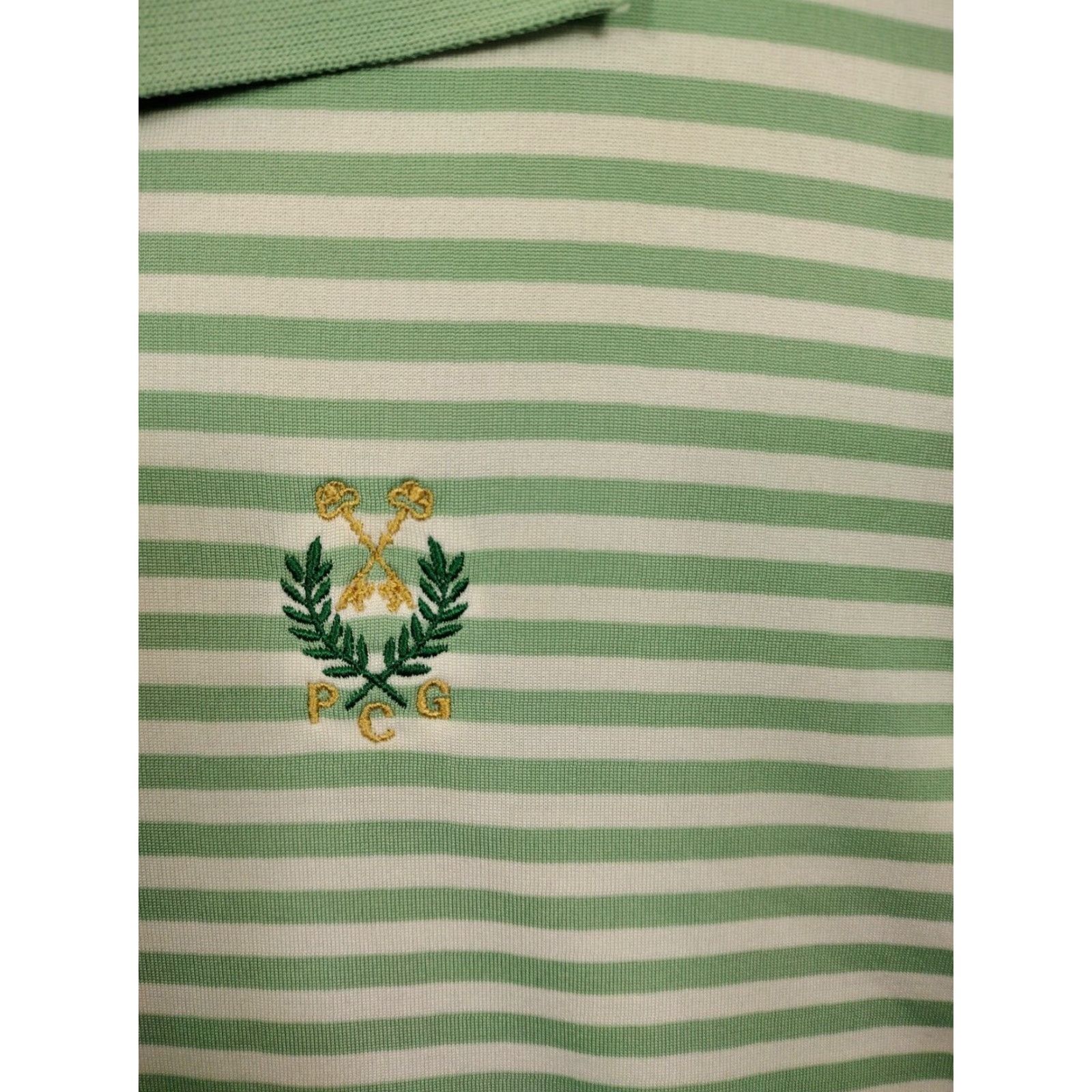 Peter Millar Peter Millar Summer Comfort Shirt Mens XL Striped Polo Carded? Size US XL / EU 56 / 4 - 3 Thumbnail